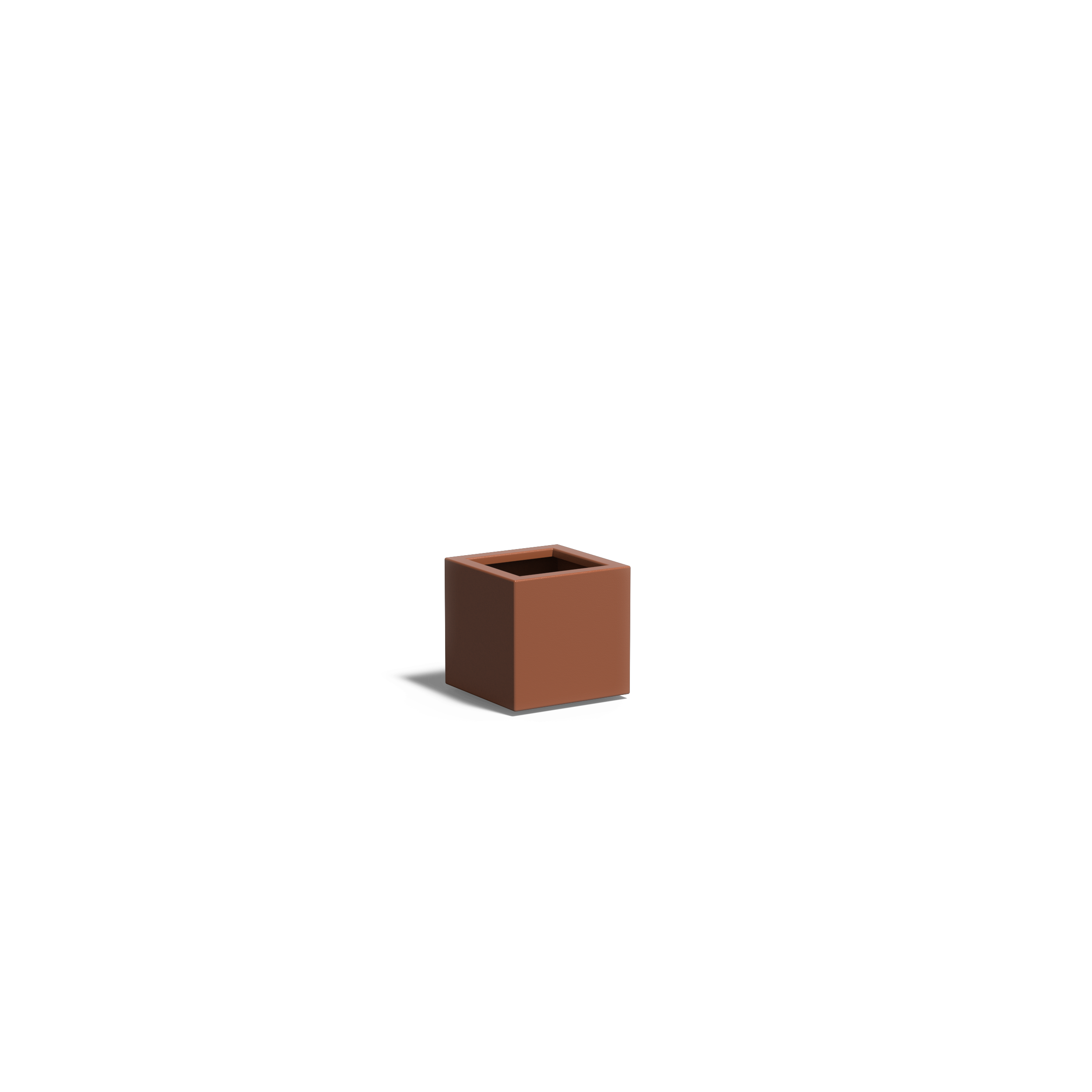 Aluminium Carrez Cube Planter