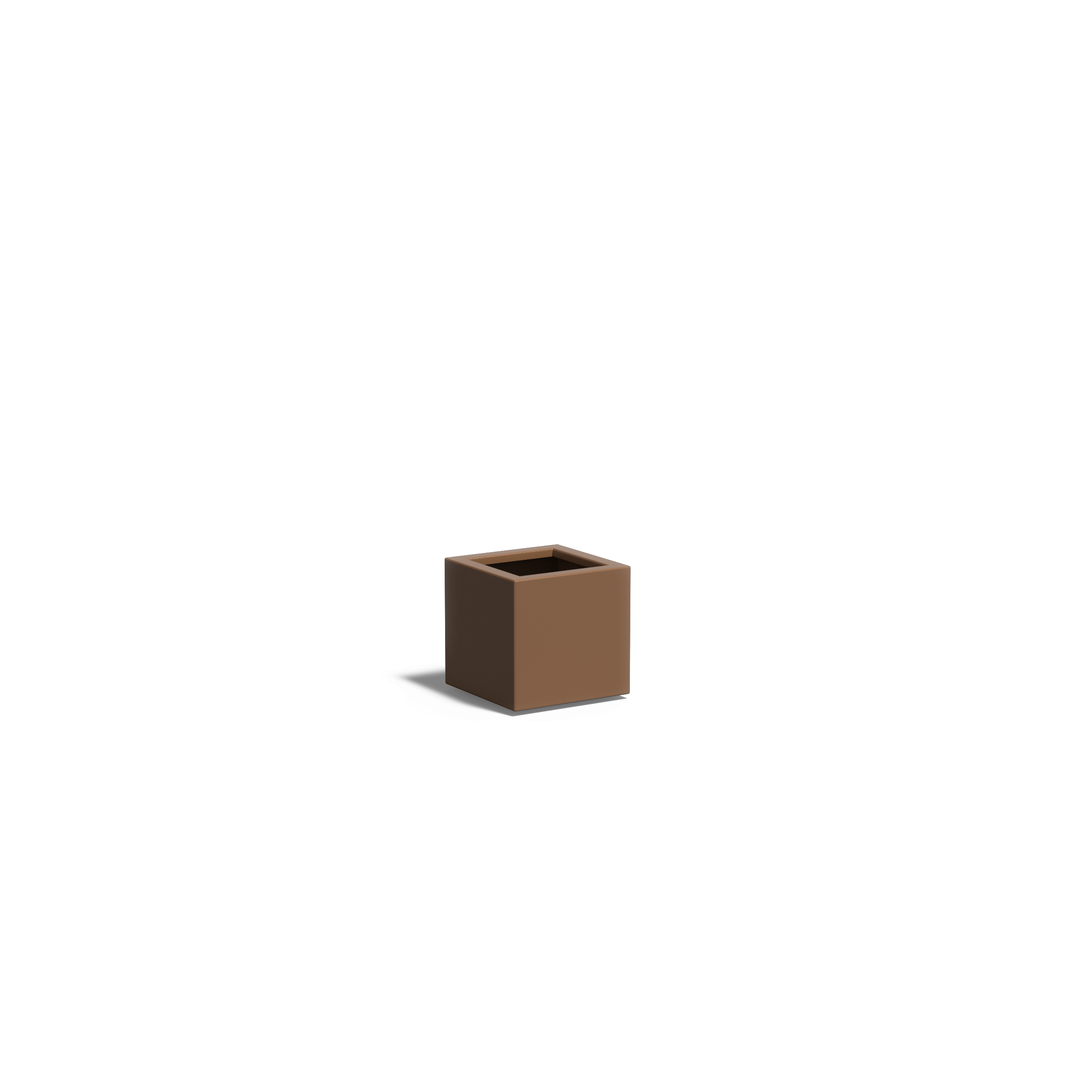 Aluminium Carrez Cube Planter