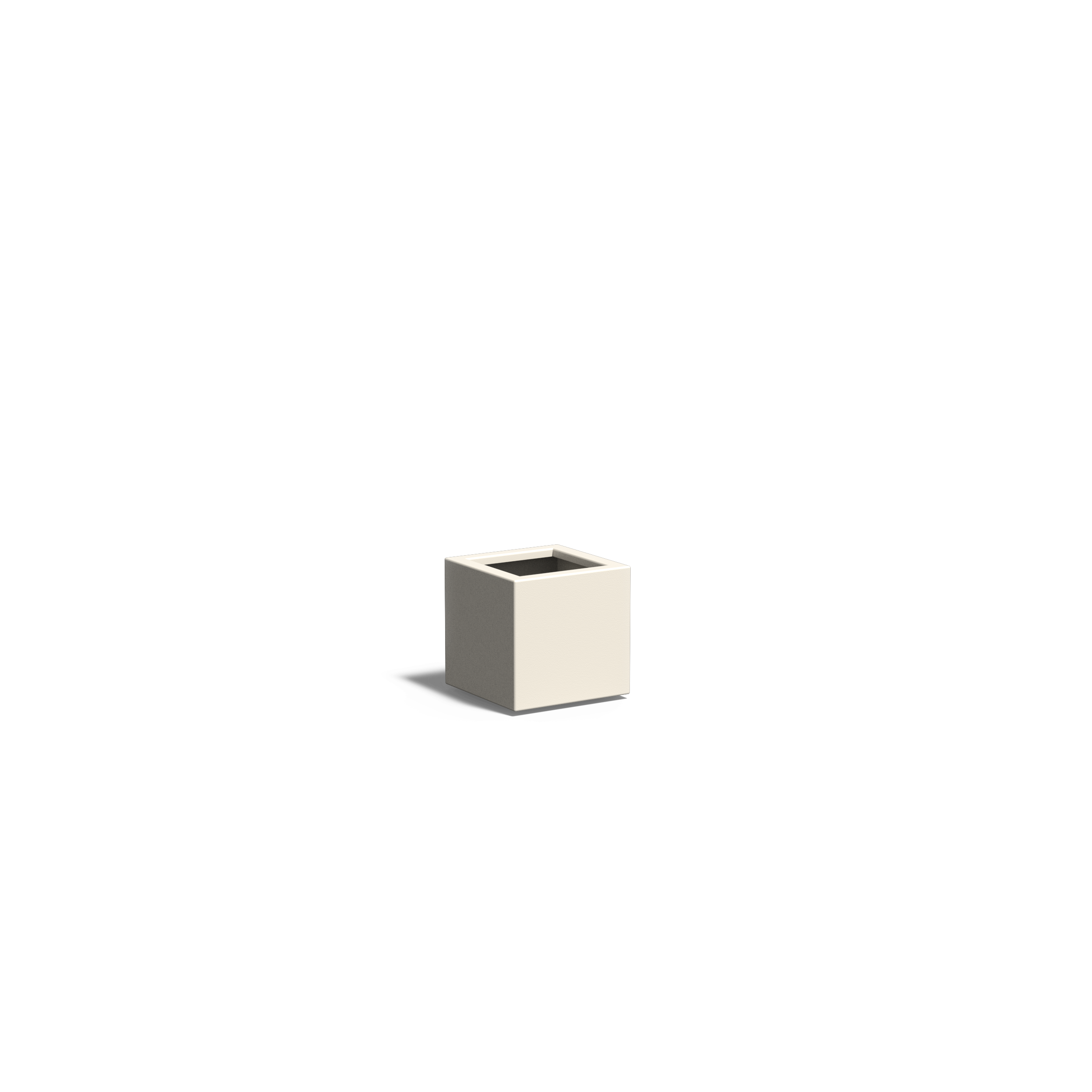 Aluminium Carrez Cube Planter