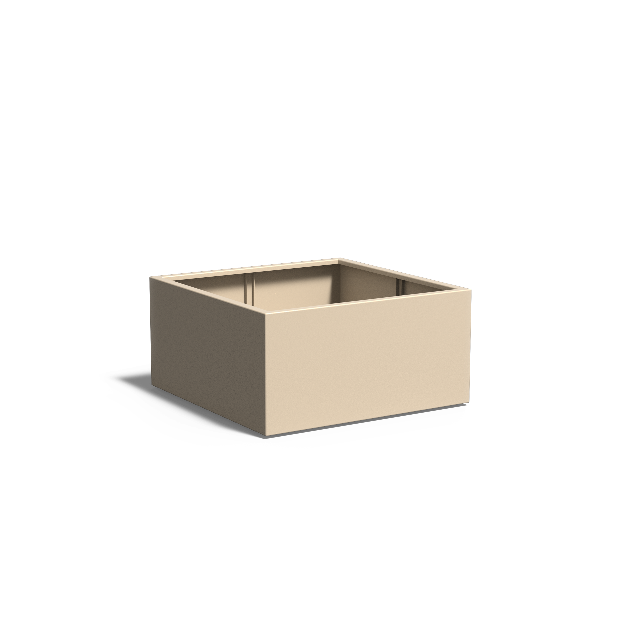 Aluminium Carrez Square Planter