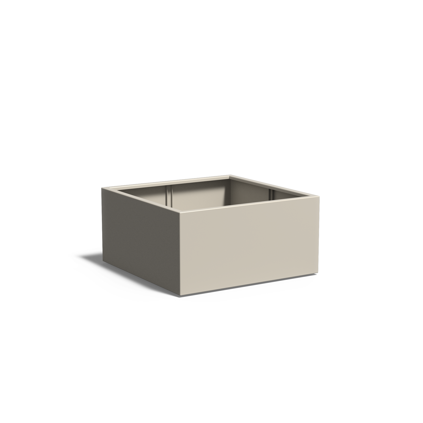 Aluminium Carrez Square Planter