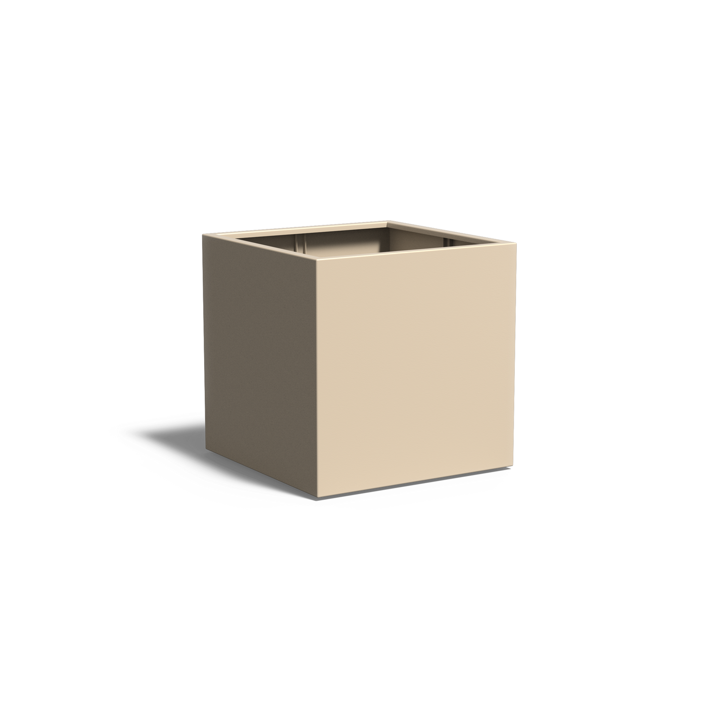Aluminium Carrez Cube Planter