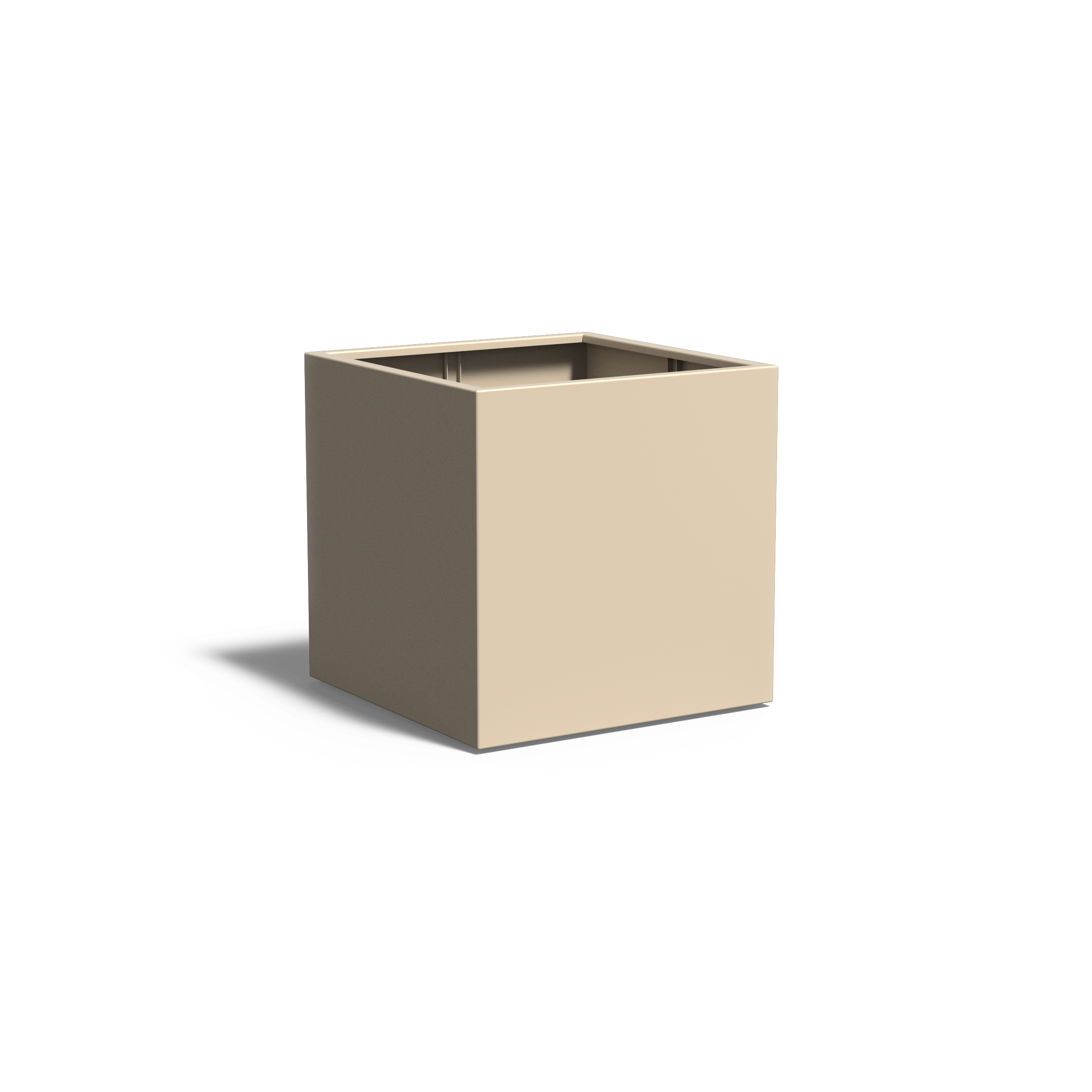 Aluminium Carrez Cube Planter