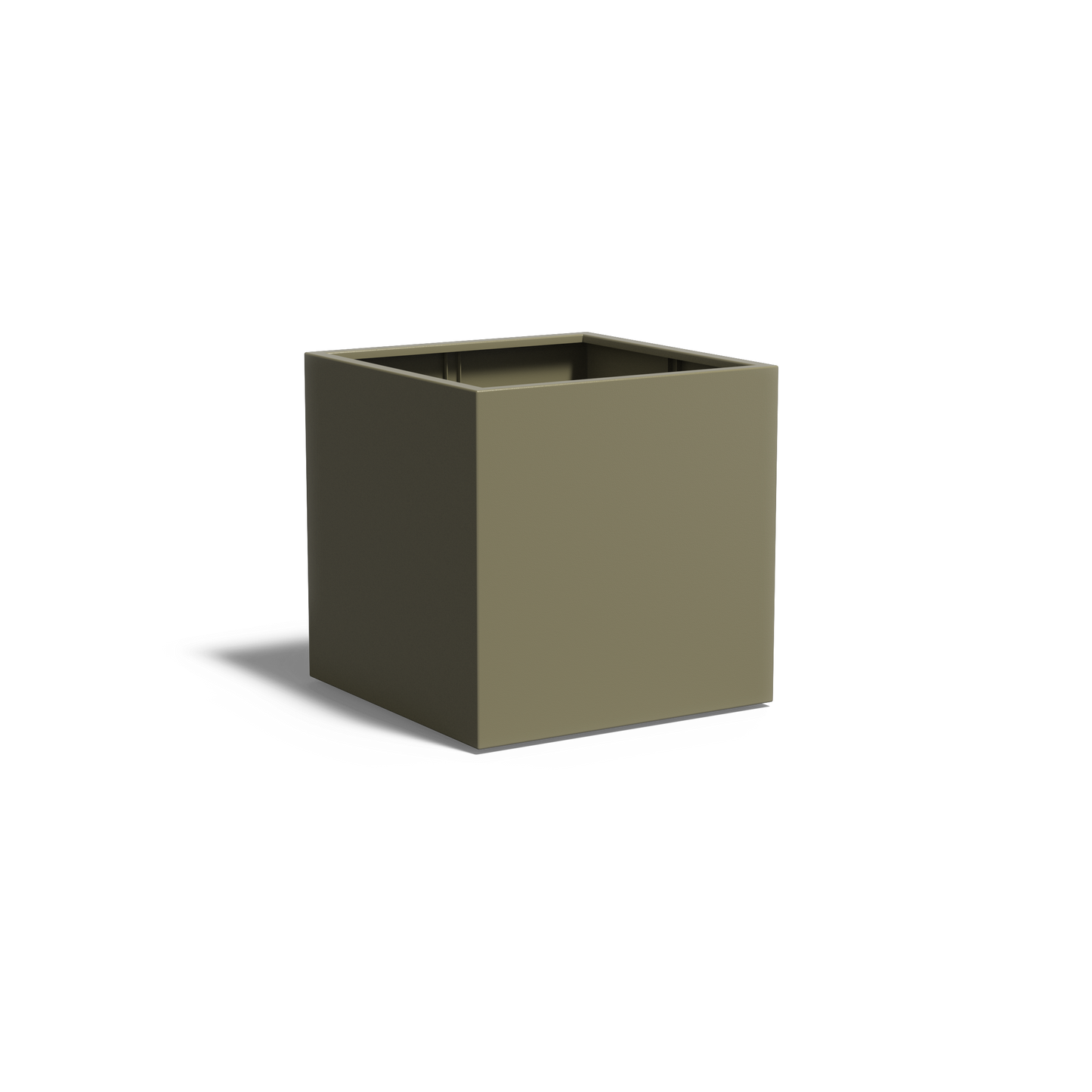Aluminium Carrez Cube Planter