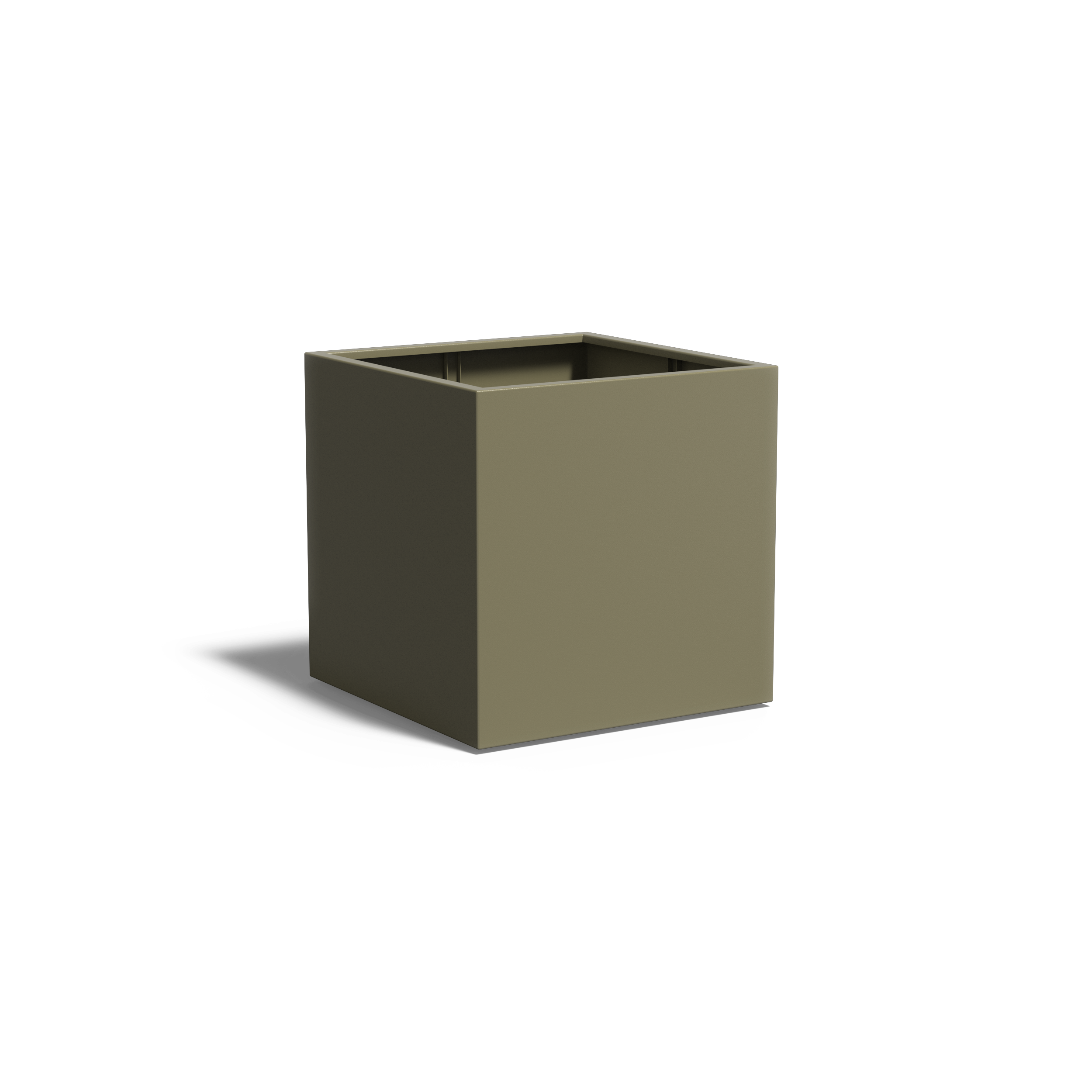 Aluminium Carrez Cube Planter