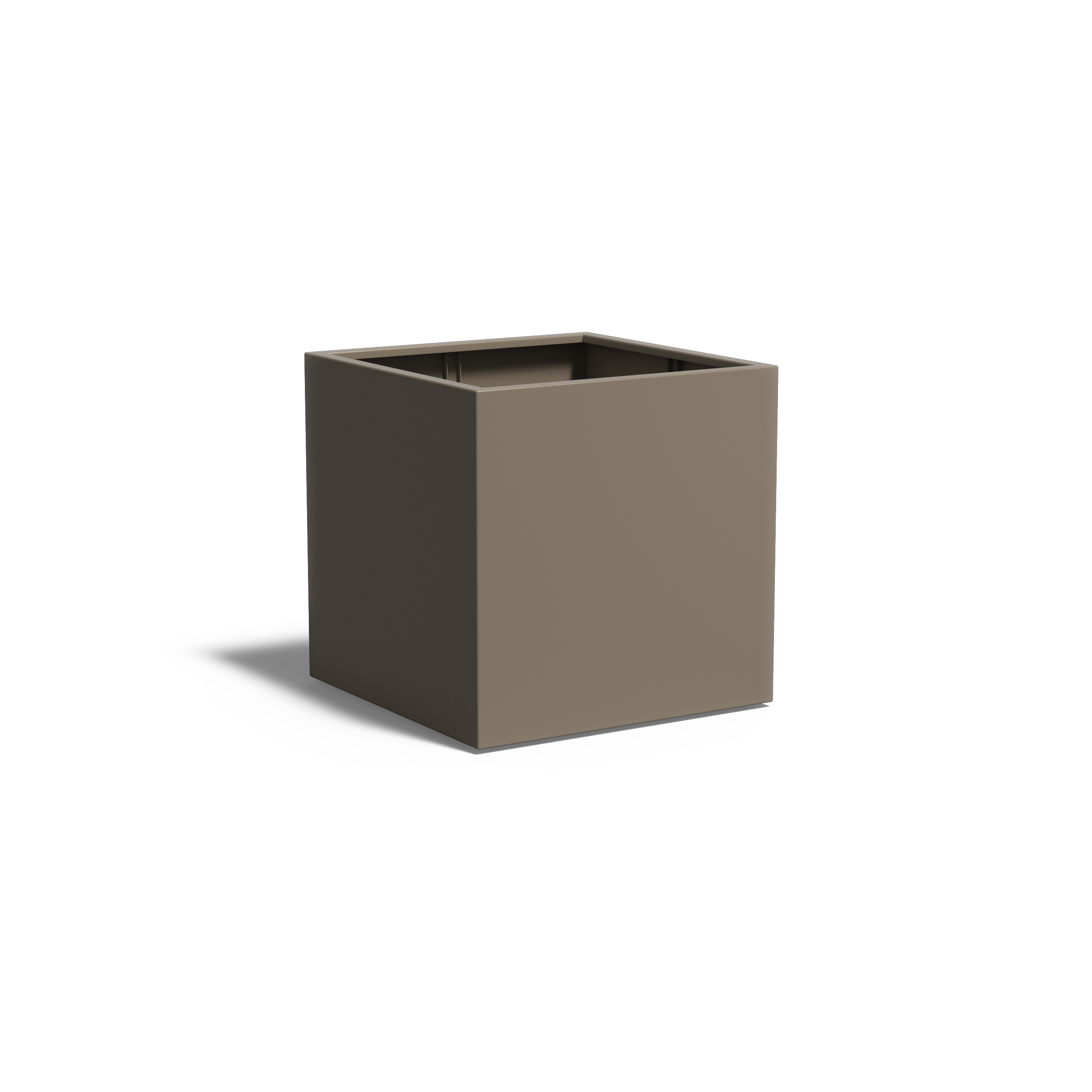 Aluminium Carrez Cube Planter