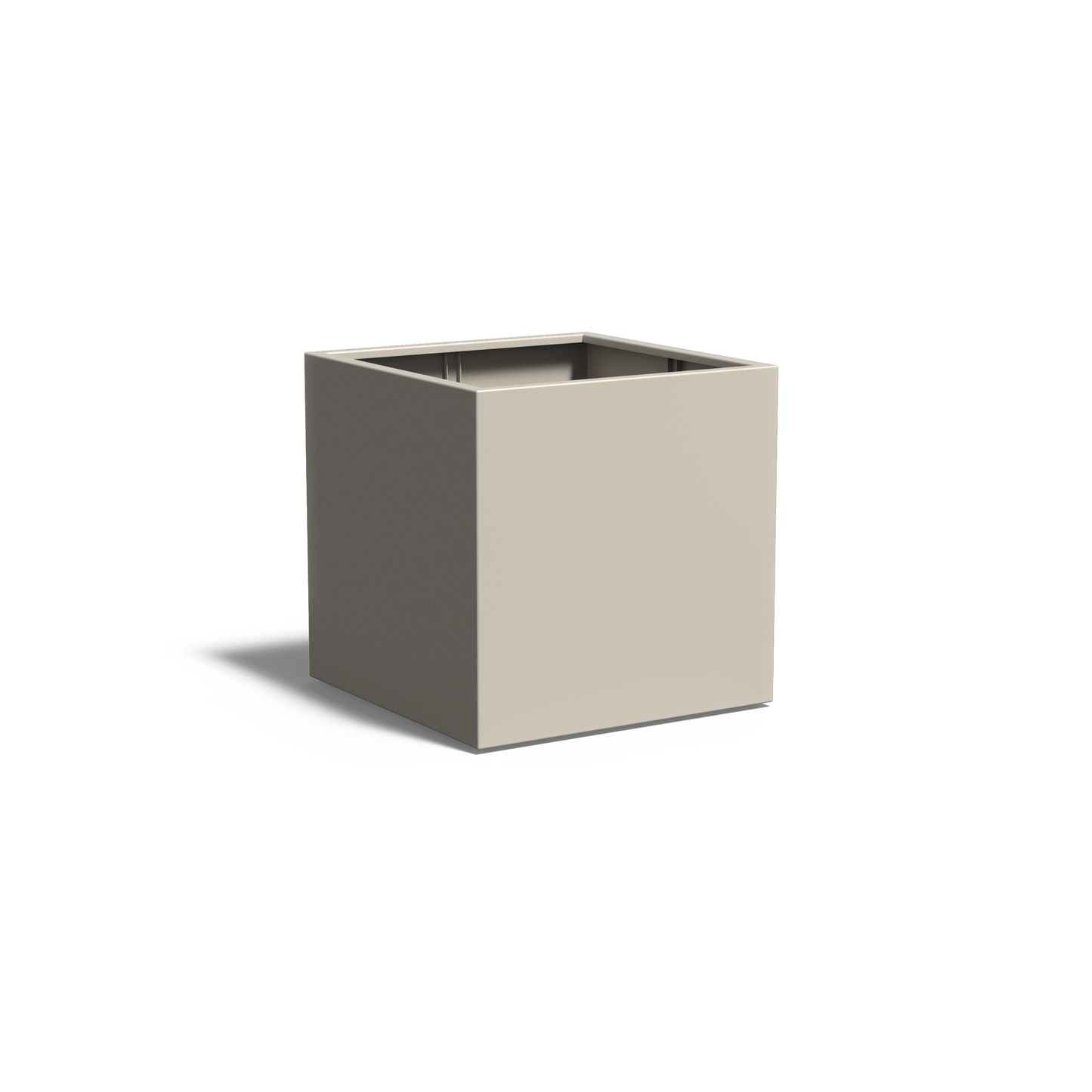 Aluminium Carrez Cube Planter