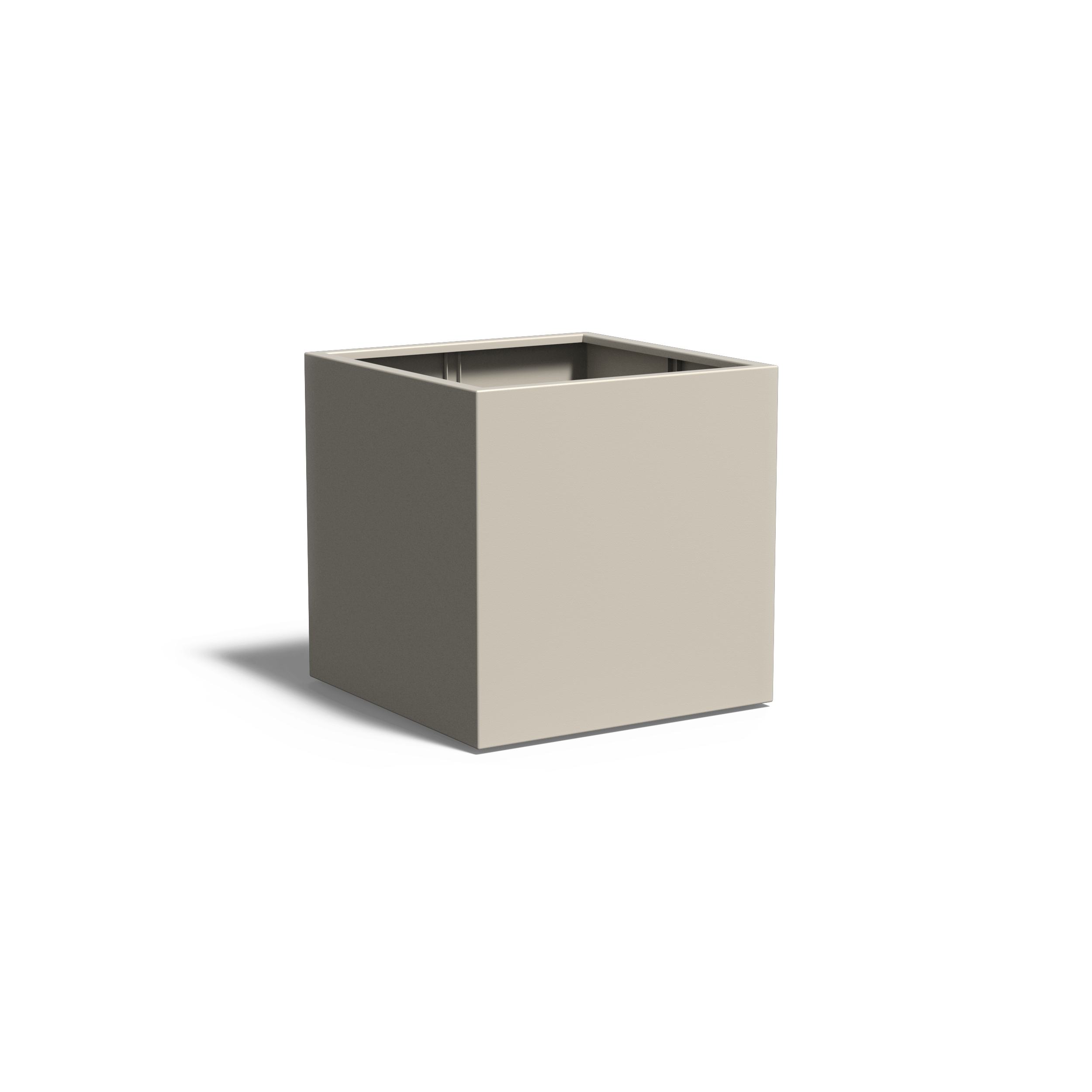 Aluminium Carrez Cube Planter