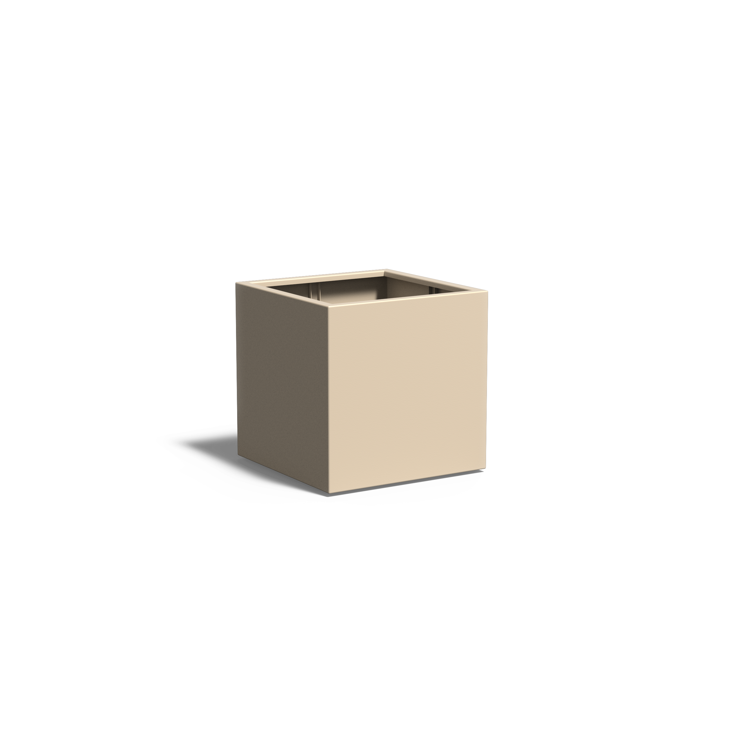 Aluminium Carrez Cube Planter
