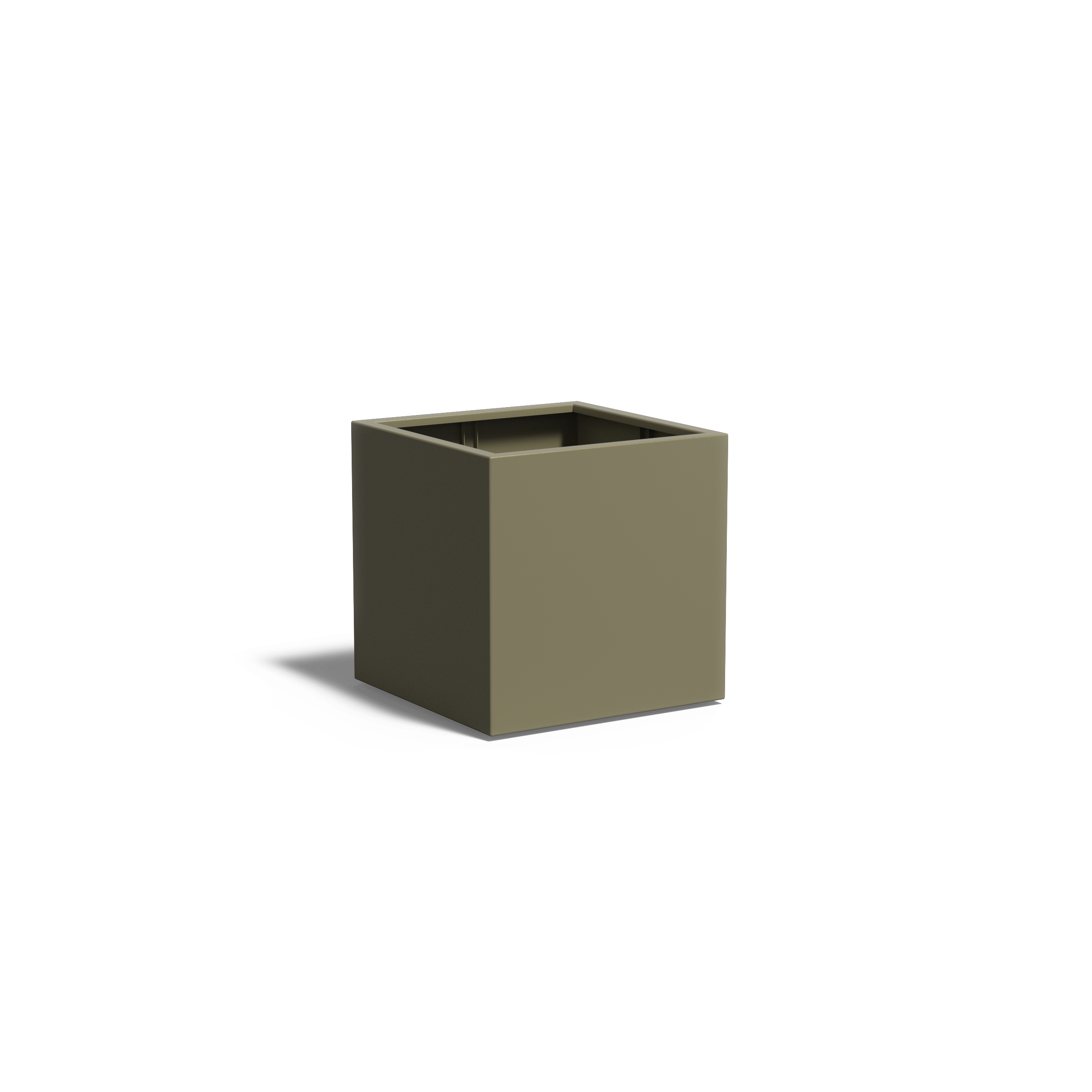 Aluminium Carrez Cube Planter