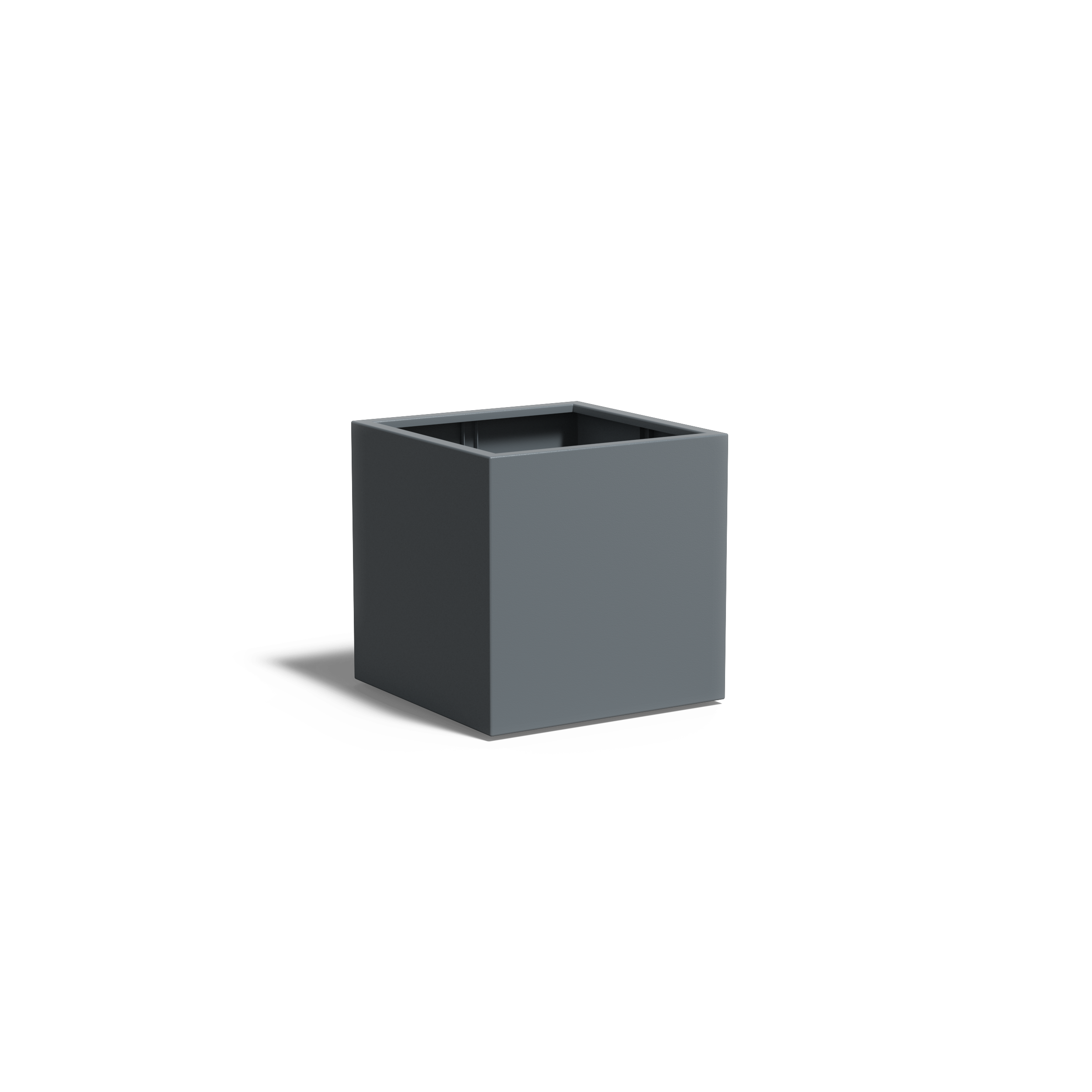Aluminium Carrez Cube Planter