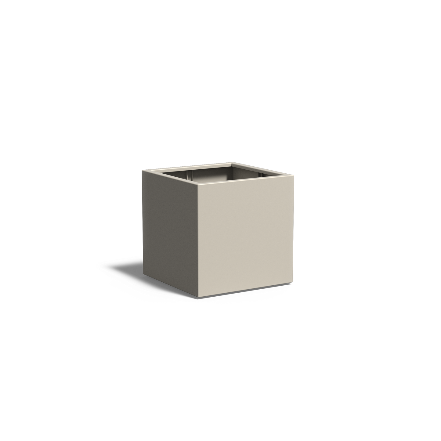 Aluminium Carrez Cube Planter