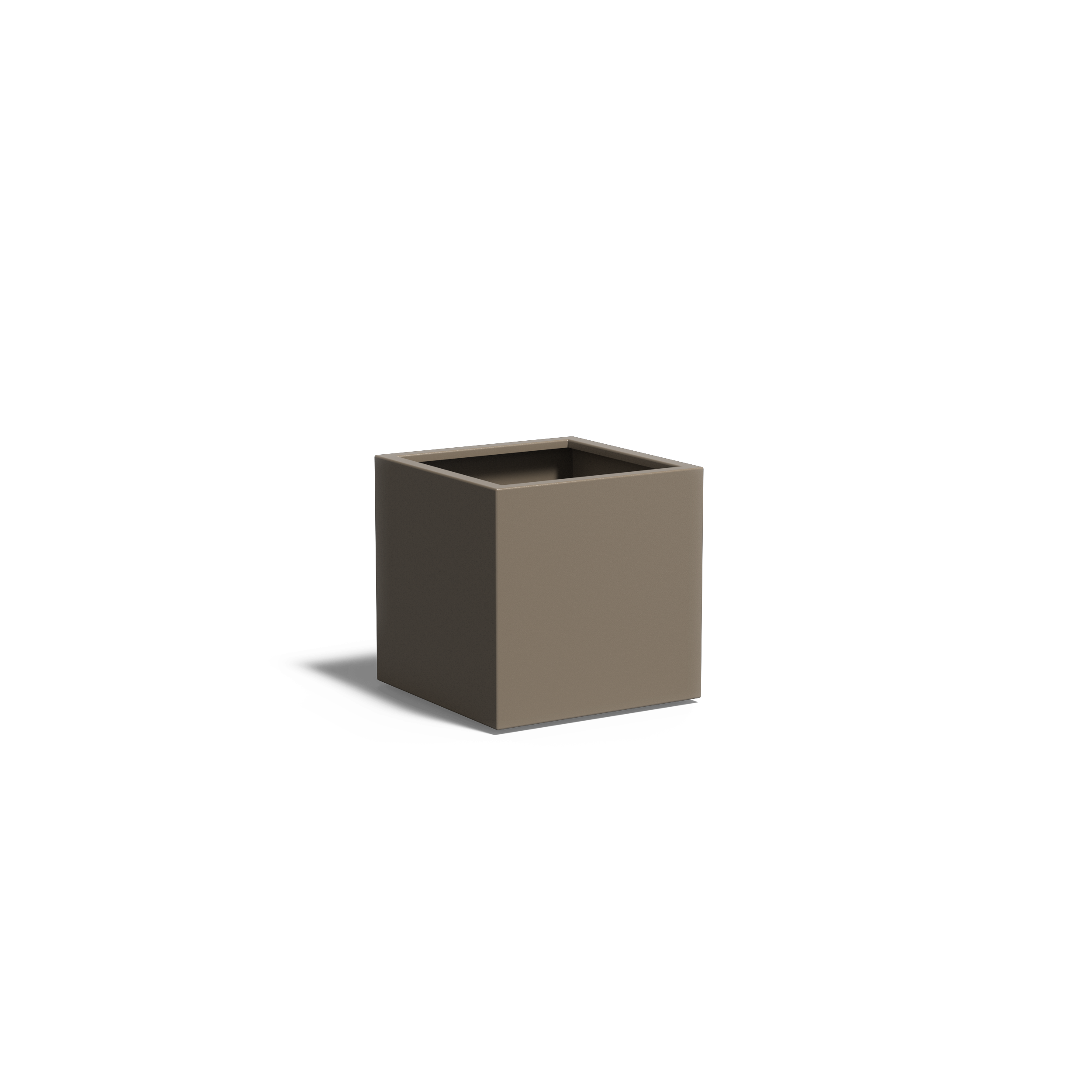 Aluminium Carrez Cube Planter