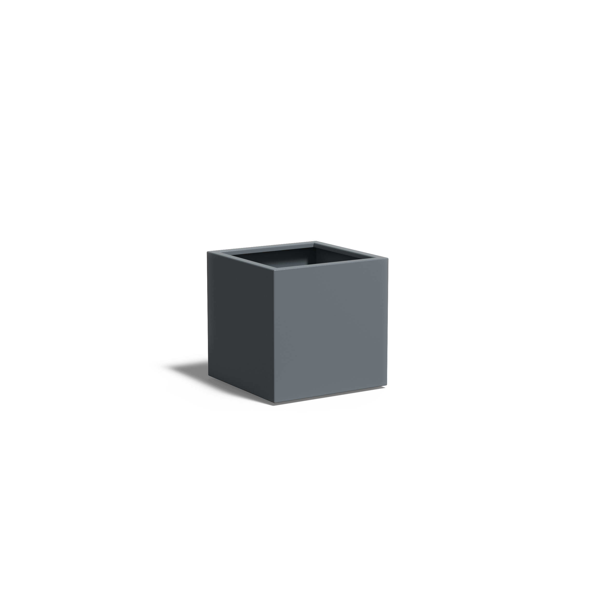 Aluminium Carrez Cube Planter