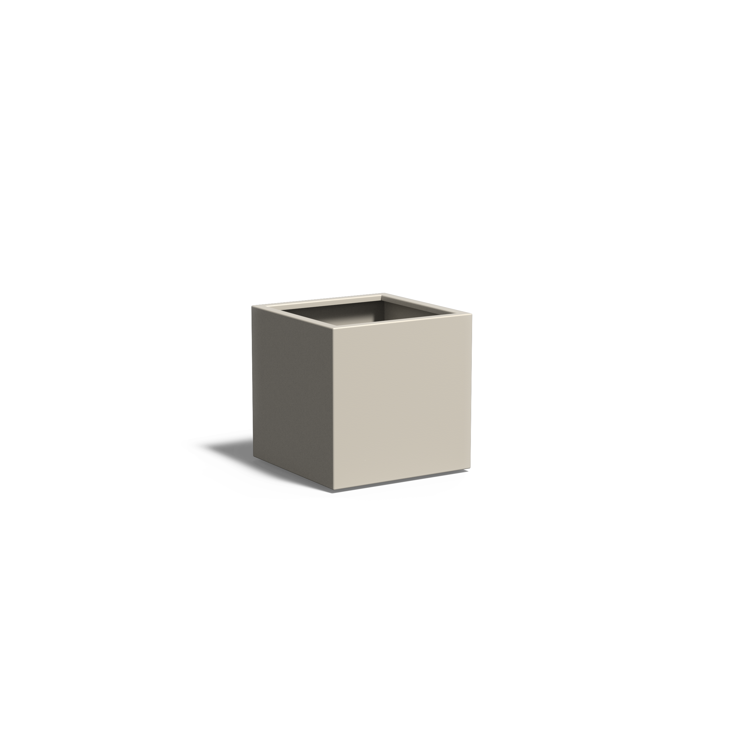 Aluminium Carrez Cube Planter