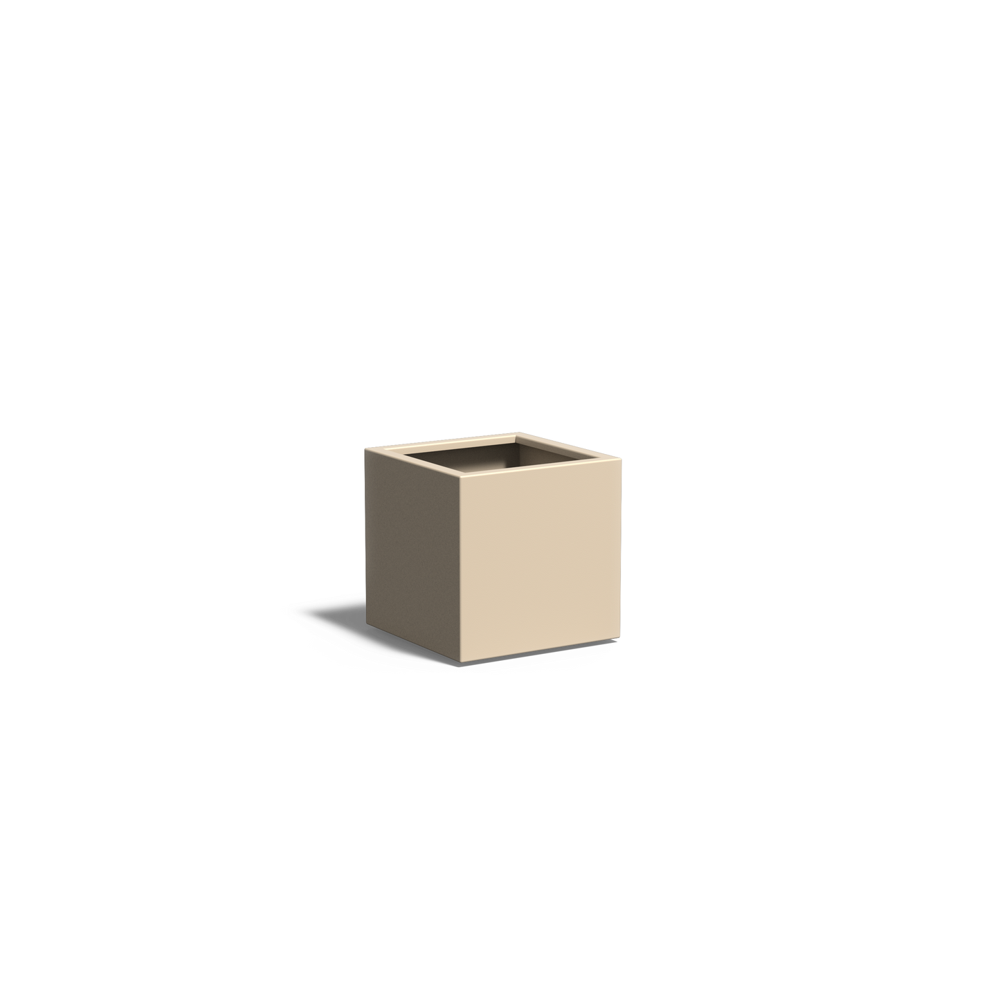 Aluminium Carrez Cube Planter