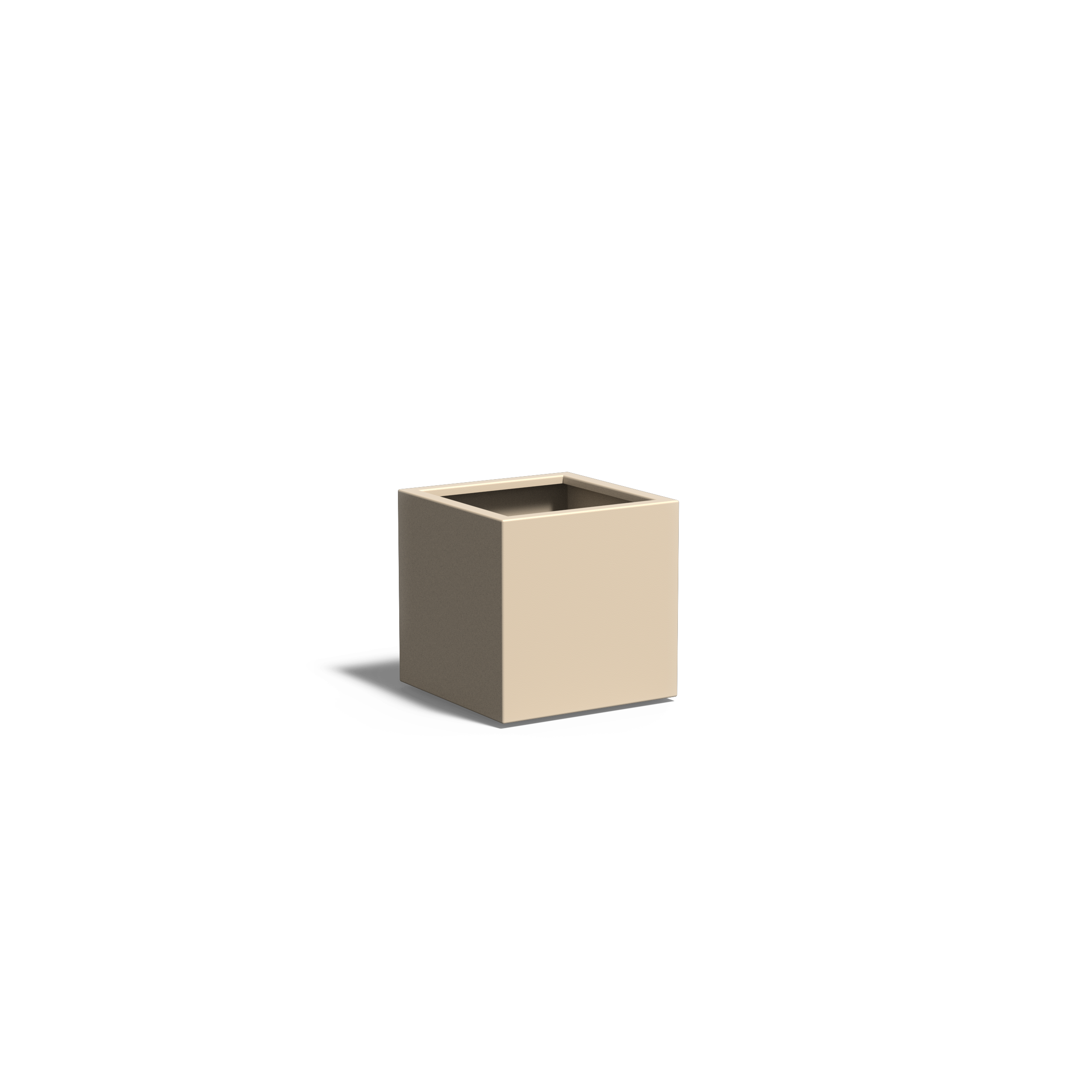 Aluminium Carrez Cube Planter