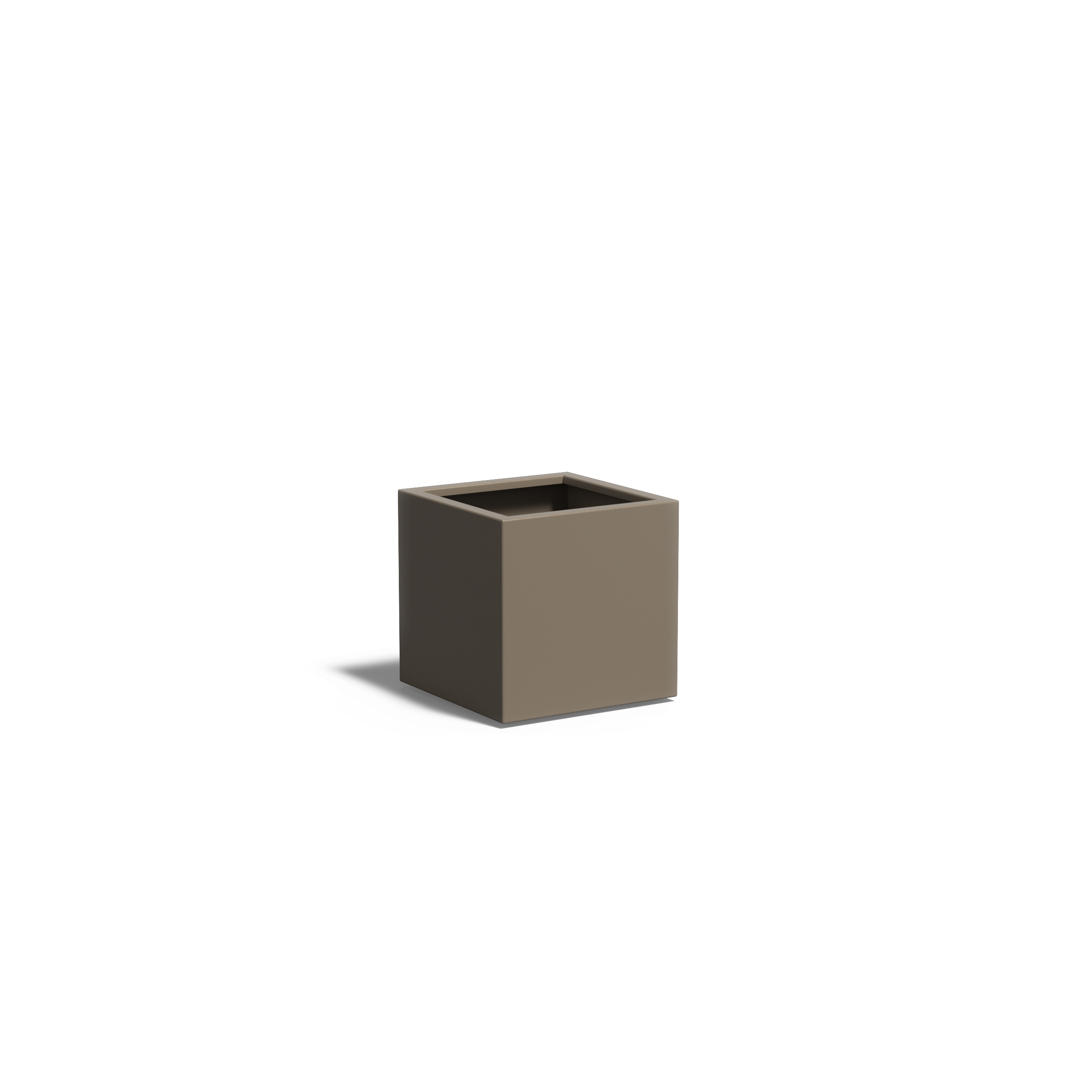 Aluminium Carrez Cube Planter