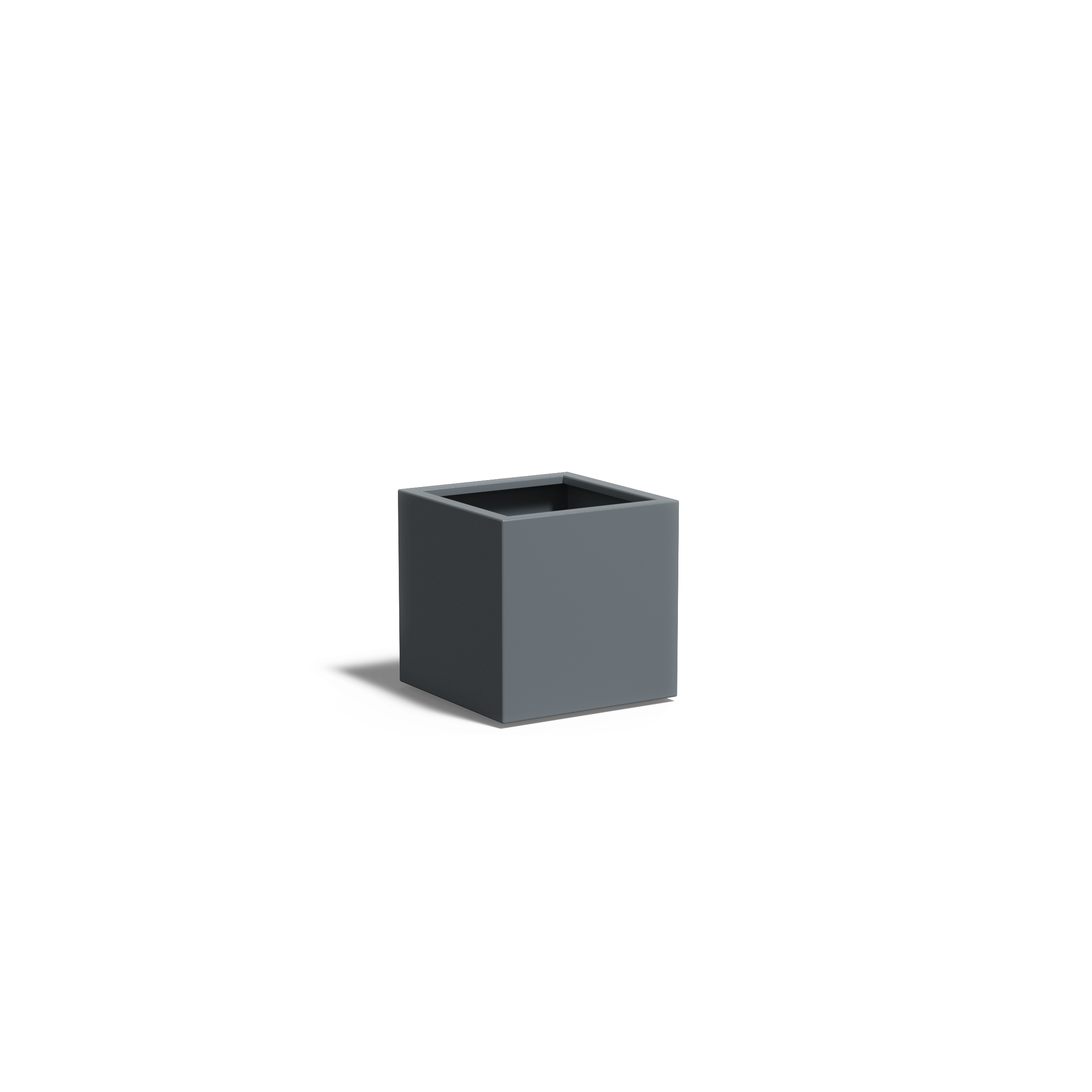 Aluminium Carrez Cube Planter
