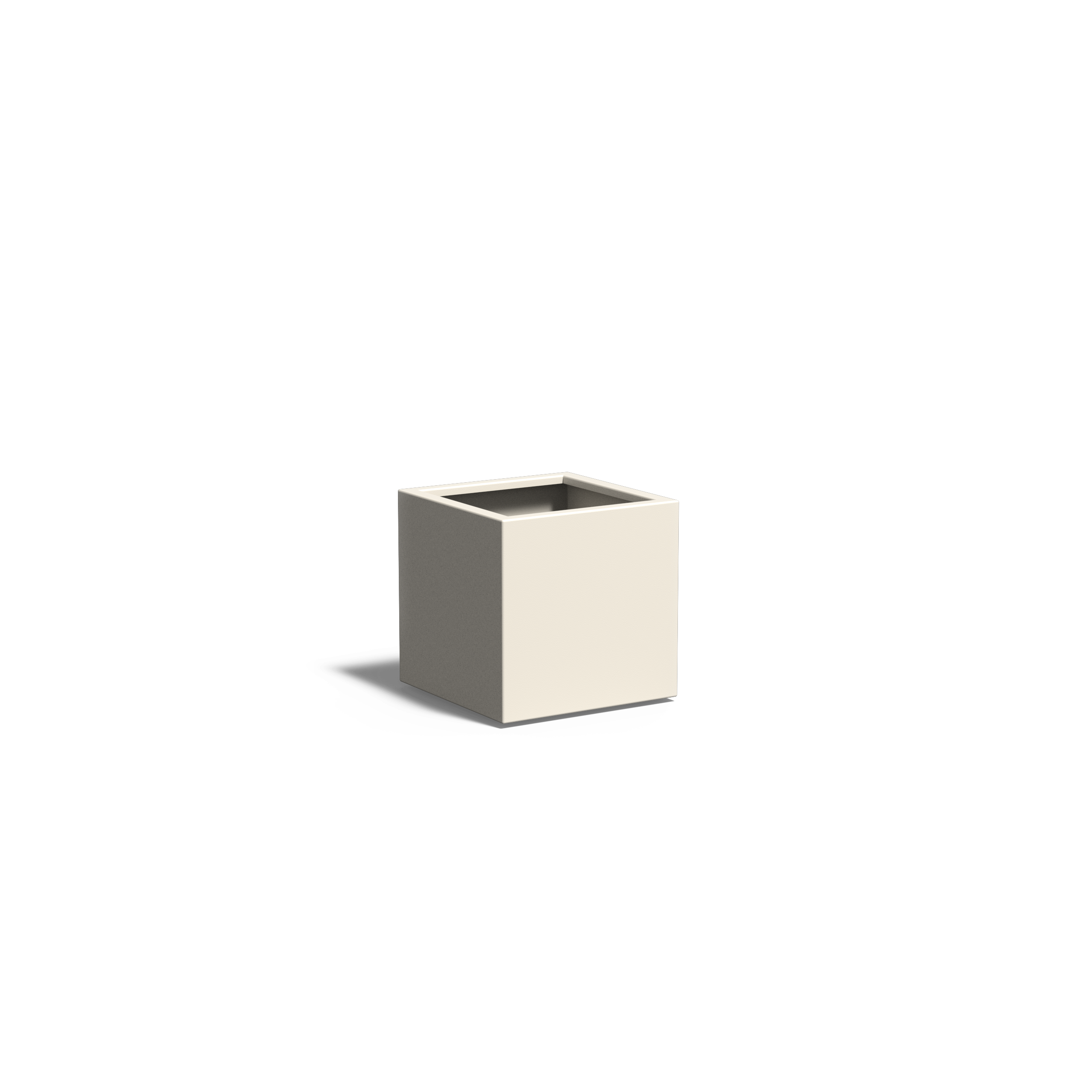 Aluminium Carrez Cube Planter