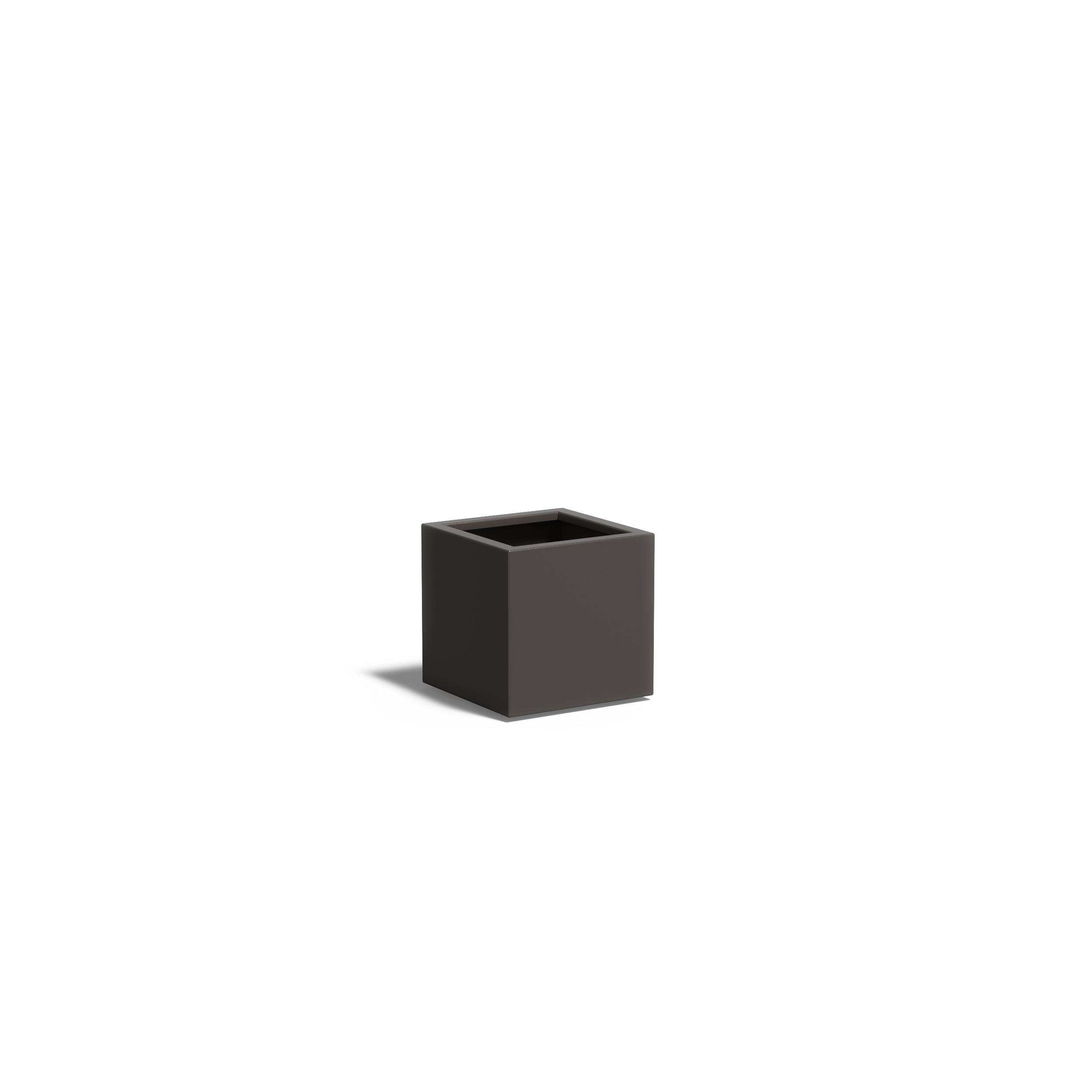 Aluminium Carrez Cube Planter