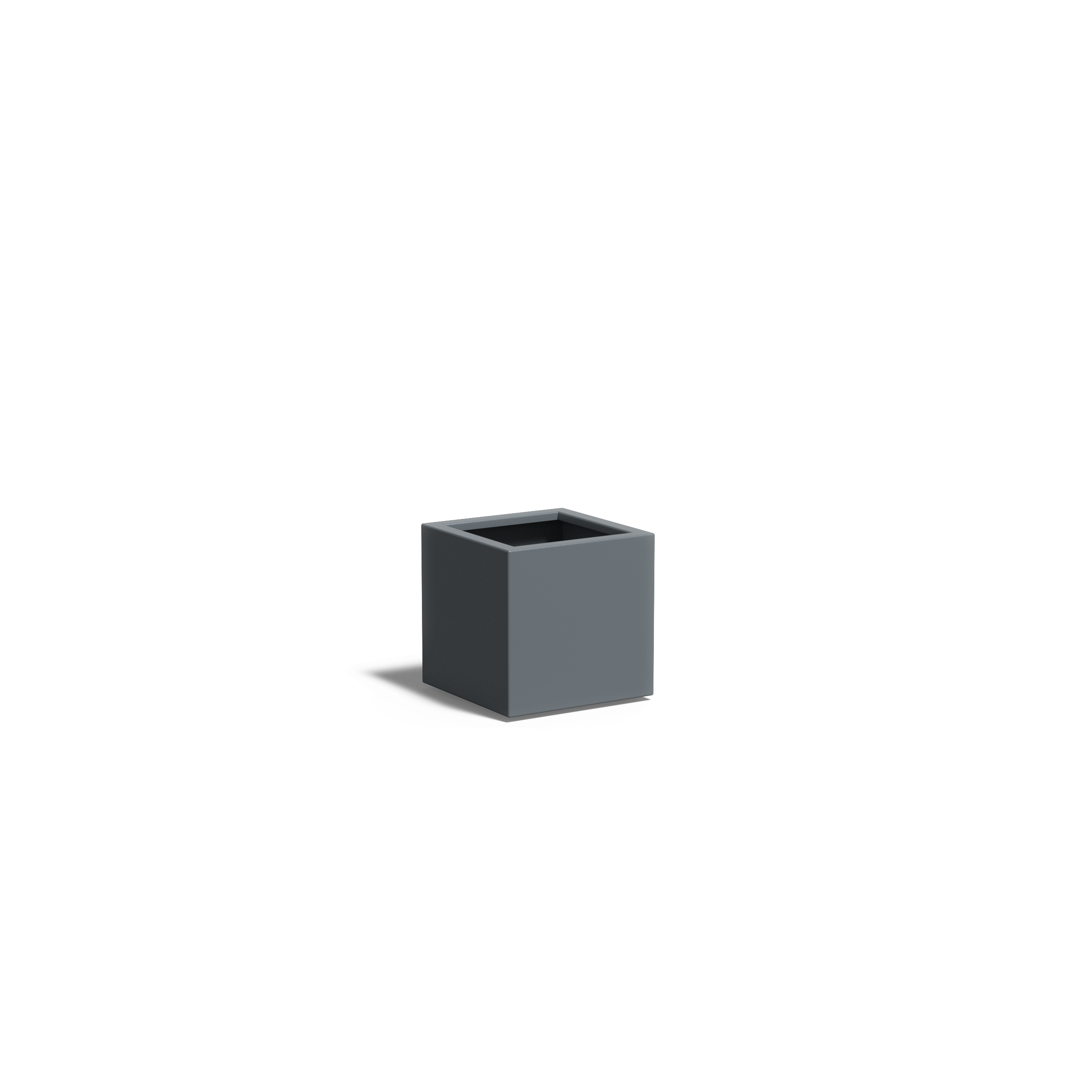 Aluminium Carrez Cube Planter