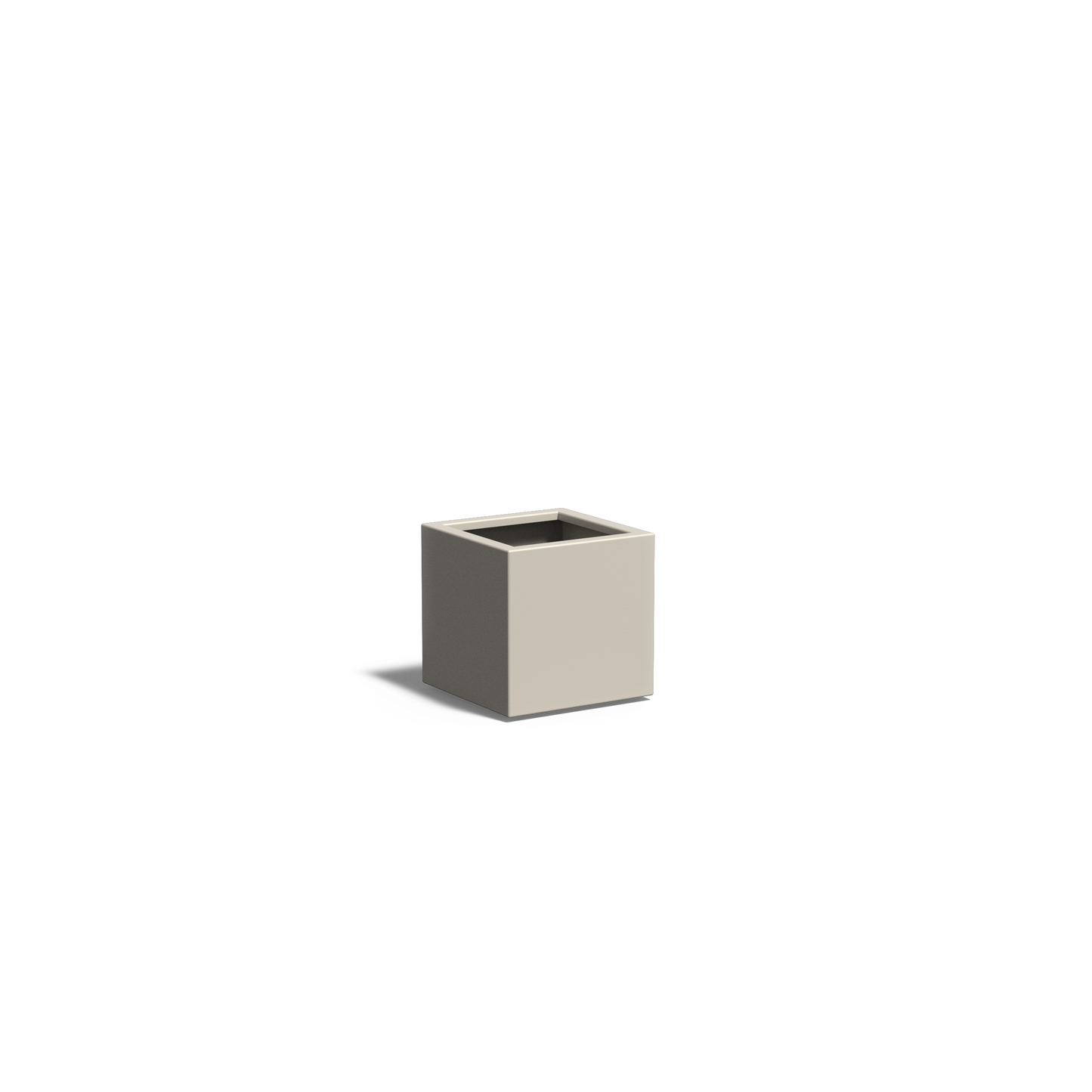 Aluminium Carrez Cube Planter