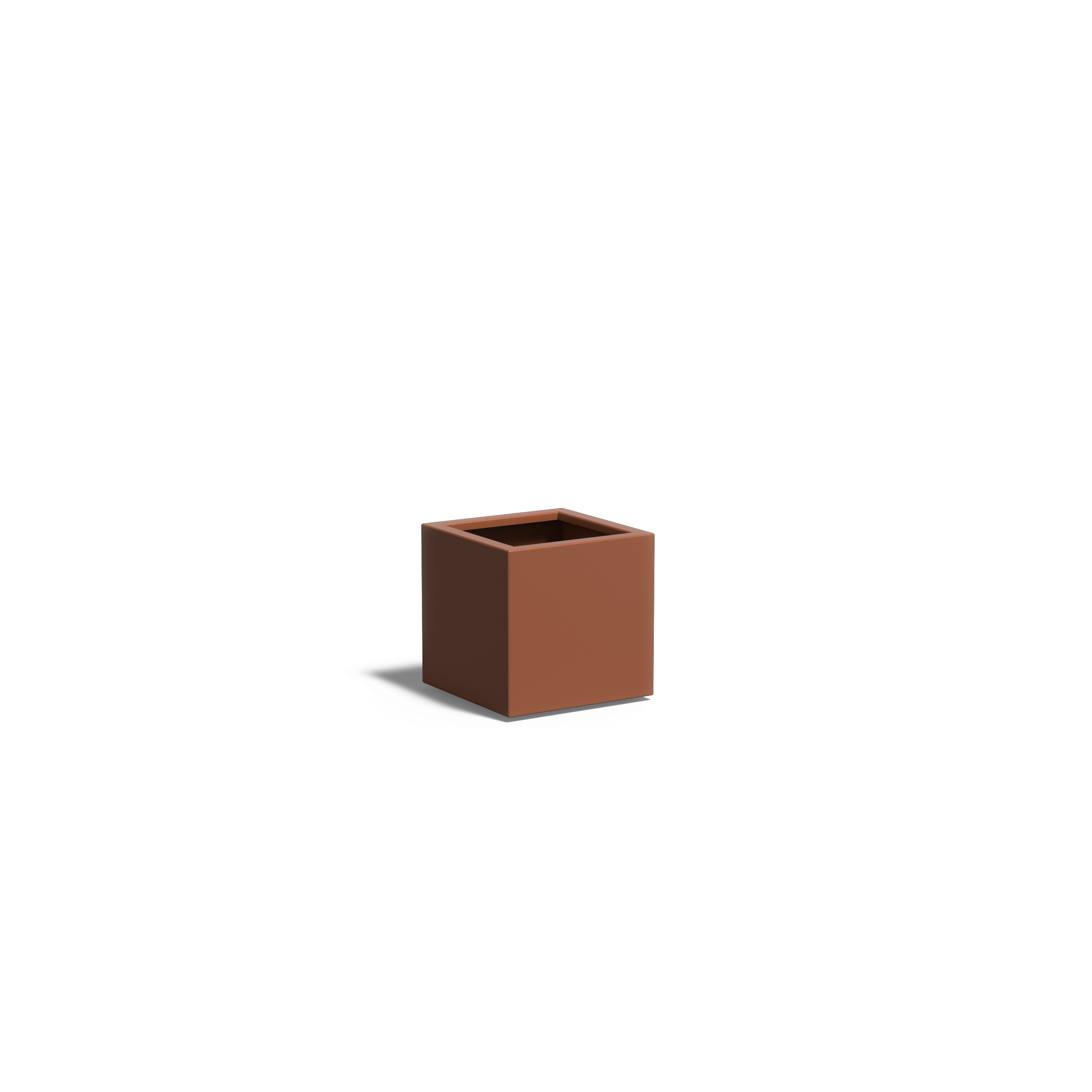 Aluminium Carrez Cube Planter