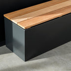 Adezz aluminium socle bench seat (10129117118657)