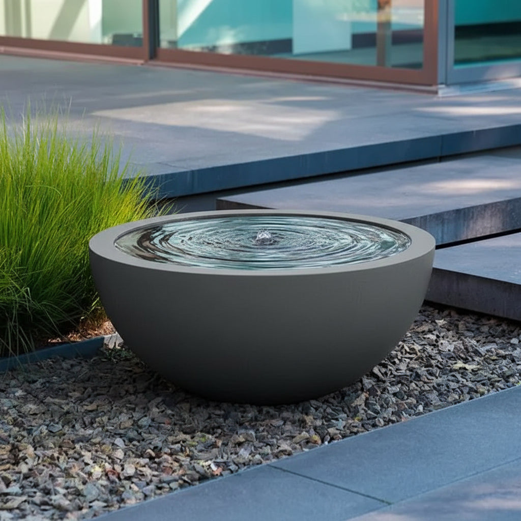 Coated Steel BAYOU Bowl Water Table (10496749535425) (10496731676865)