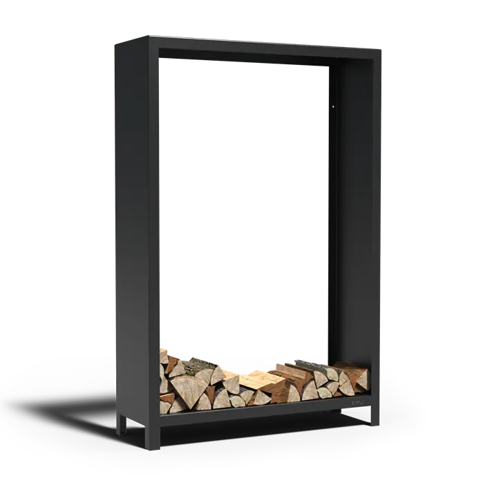 Coated Steel Upright Logg Log Store