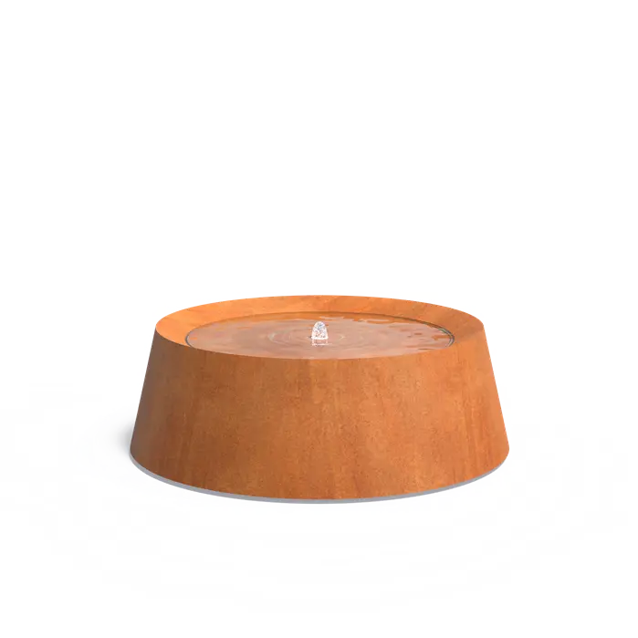 Corten Steel COVE Water Table