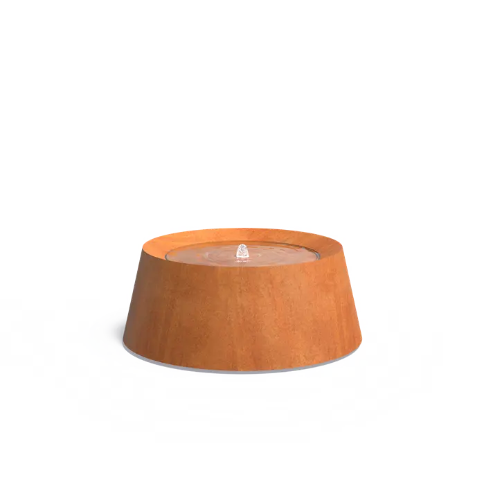 Corten Steel COVE Water Table
