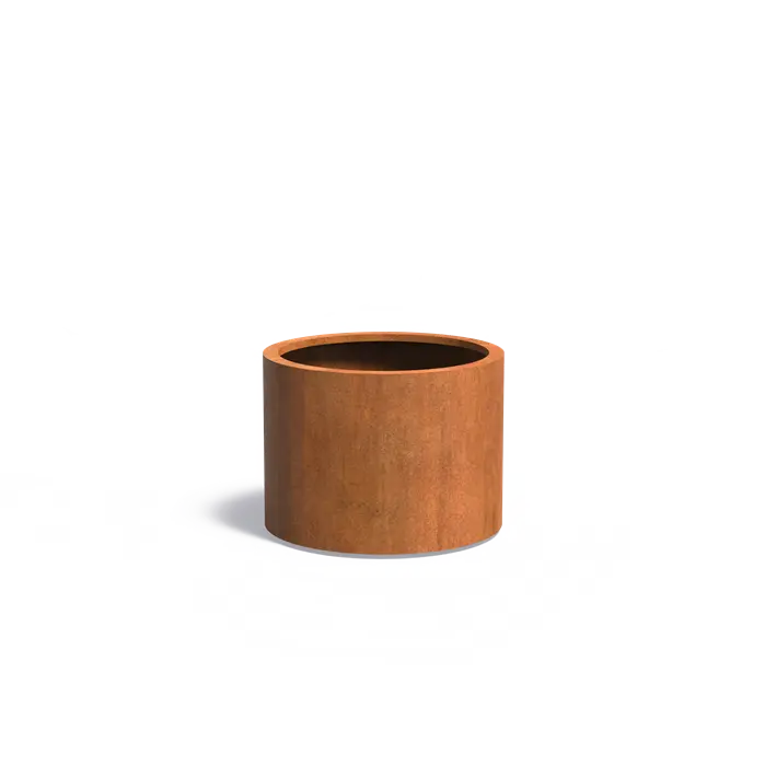 Corten Steel Circum Cylinder Planter