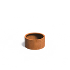 Corten Steel Circum Bottomless Cylinder Planter