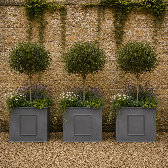 Trowbridge Galvanised Steel Planter