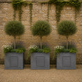 Trowbridge Galvanised Steel Planter