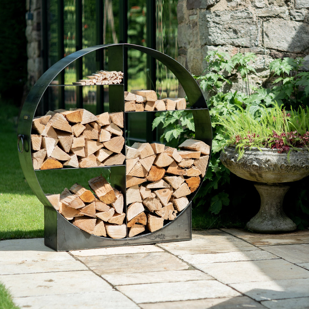 Steel Circular Log Store (7707157233857)