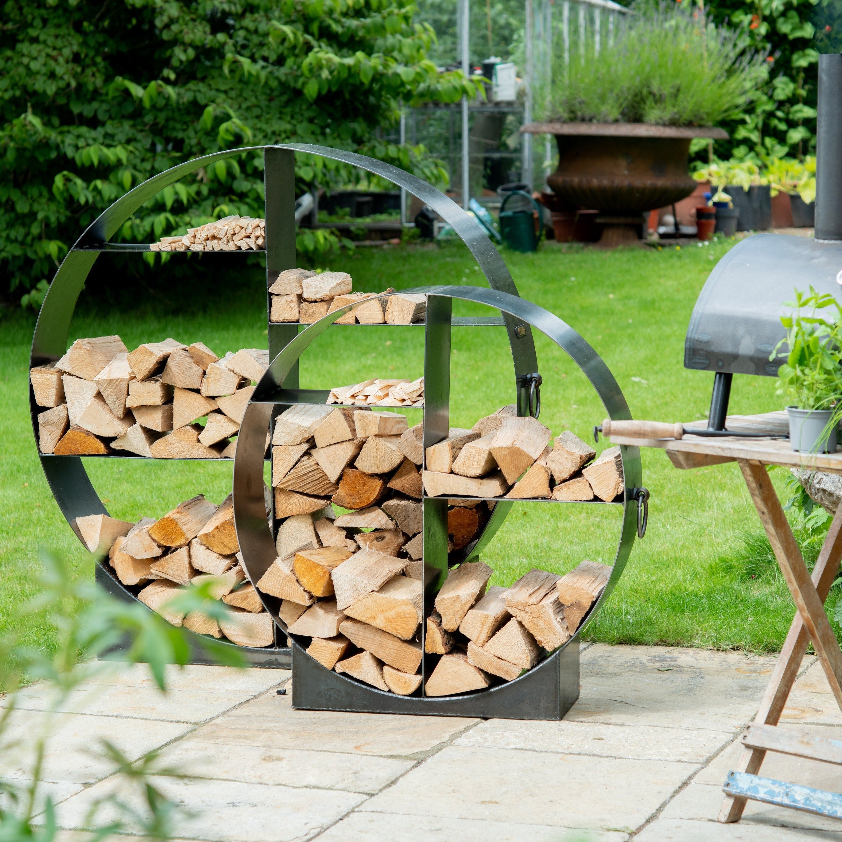 Log Stores | Outdoor Log Storage at Urban Grow – Urban Grow UK Ltd