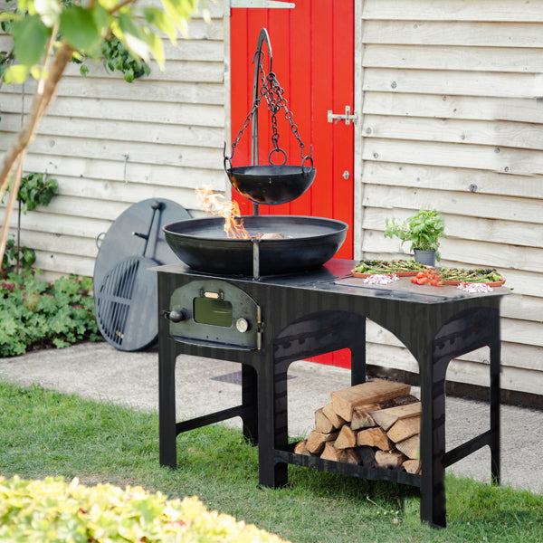 Complete Outdoor Kitchen Fire Pit