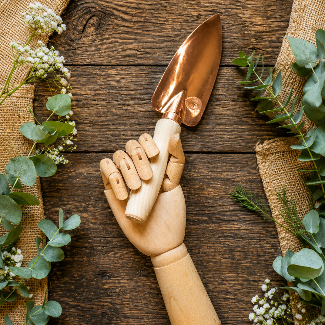 Copper Garden Trowel Deva