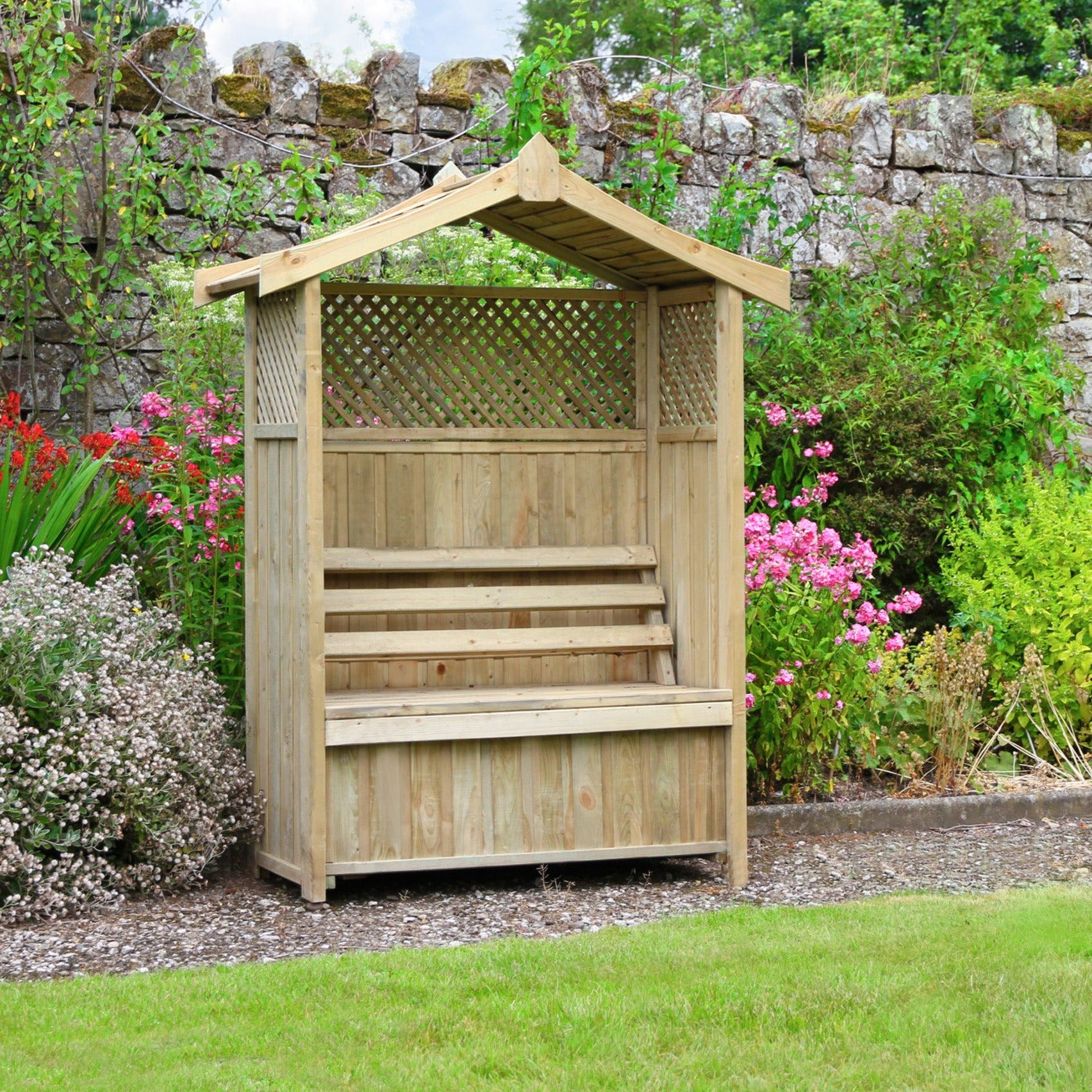 Dorset Arbour with Storage Box (7714065678529)