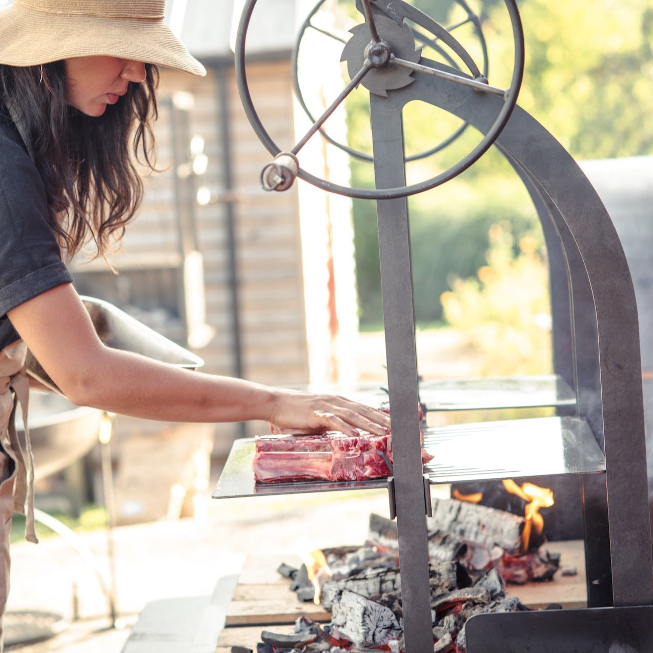 Dual Katherine Wheel BBQ