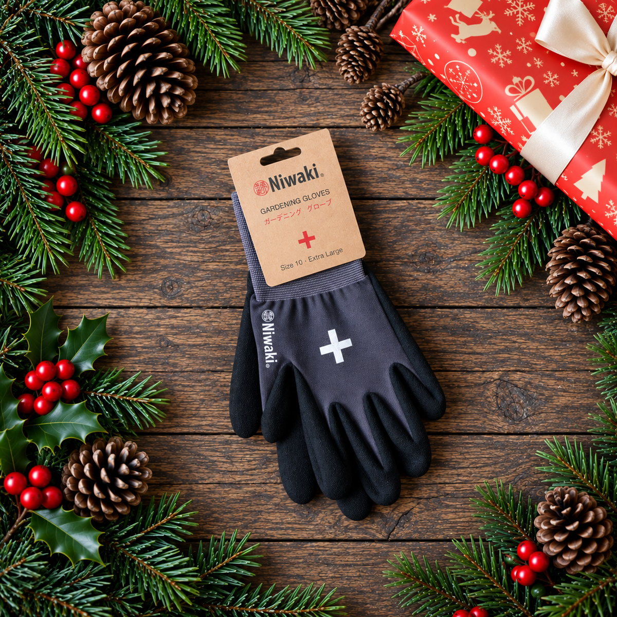 Niwaki Nitrile Grip Gardening Gloves