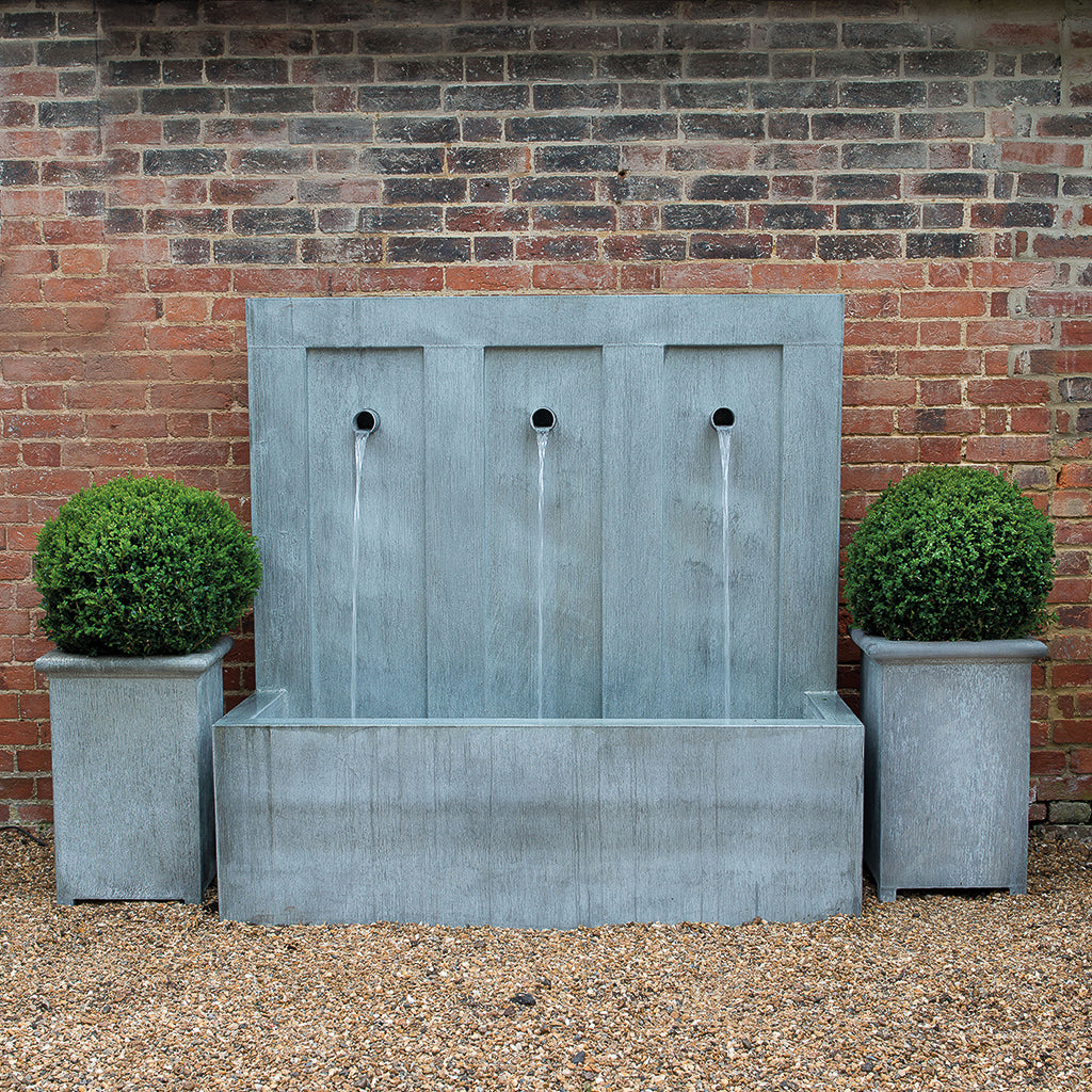 Galvanised Zinc Enzo Water Fountain