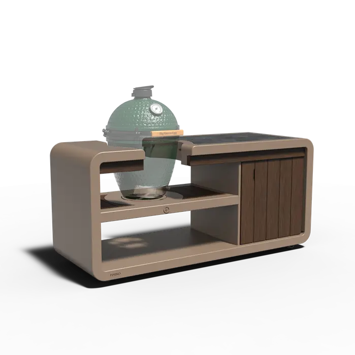 Big Green Egg Kamado Aluminium kitchen work station