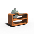 Big Green Egg Kamado Corten steel kitchen work station