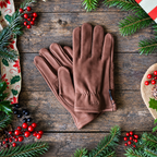 All Purpose Lined Brown Leather Gardening Gloves