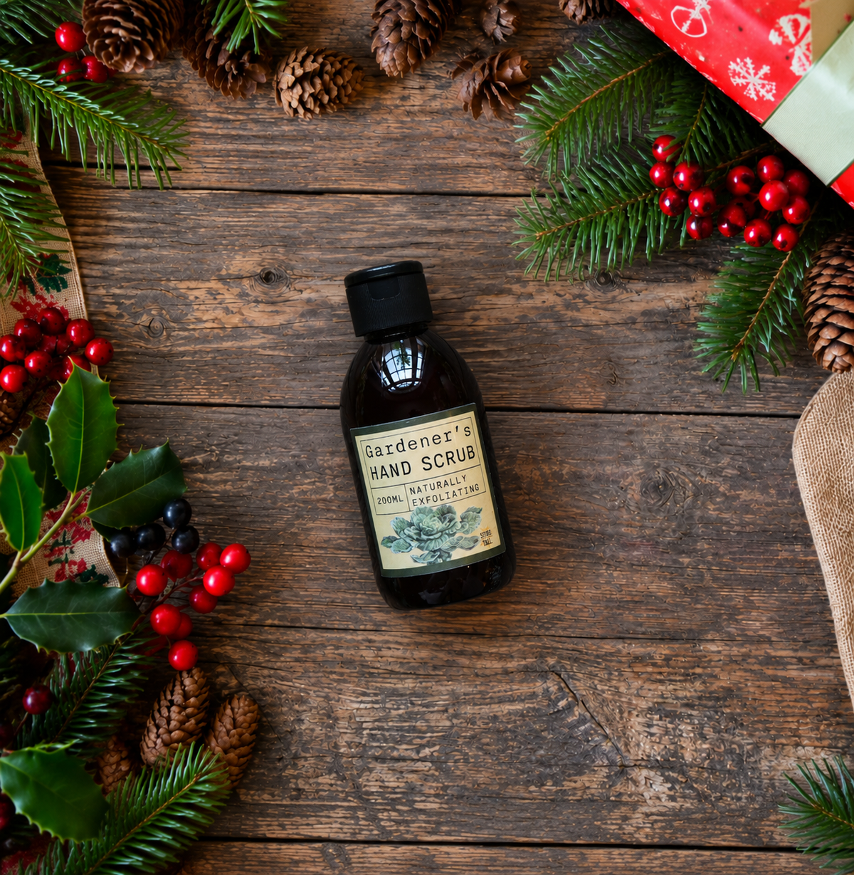 Gardener’s hand scrub