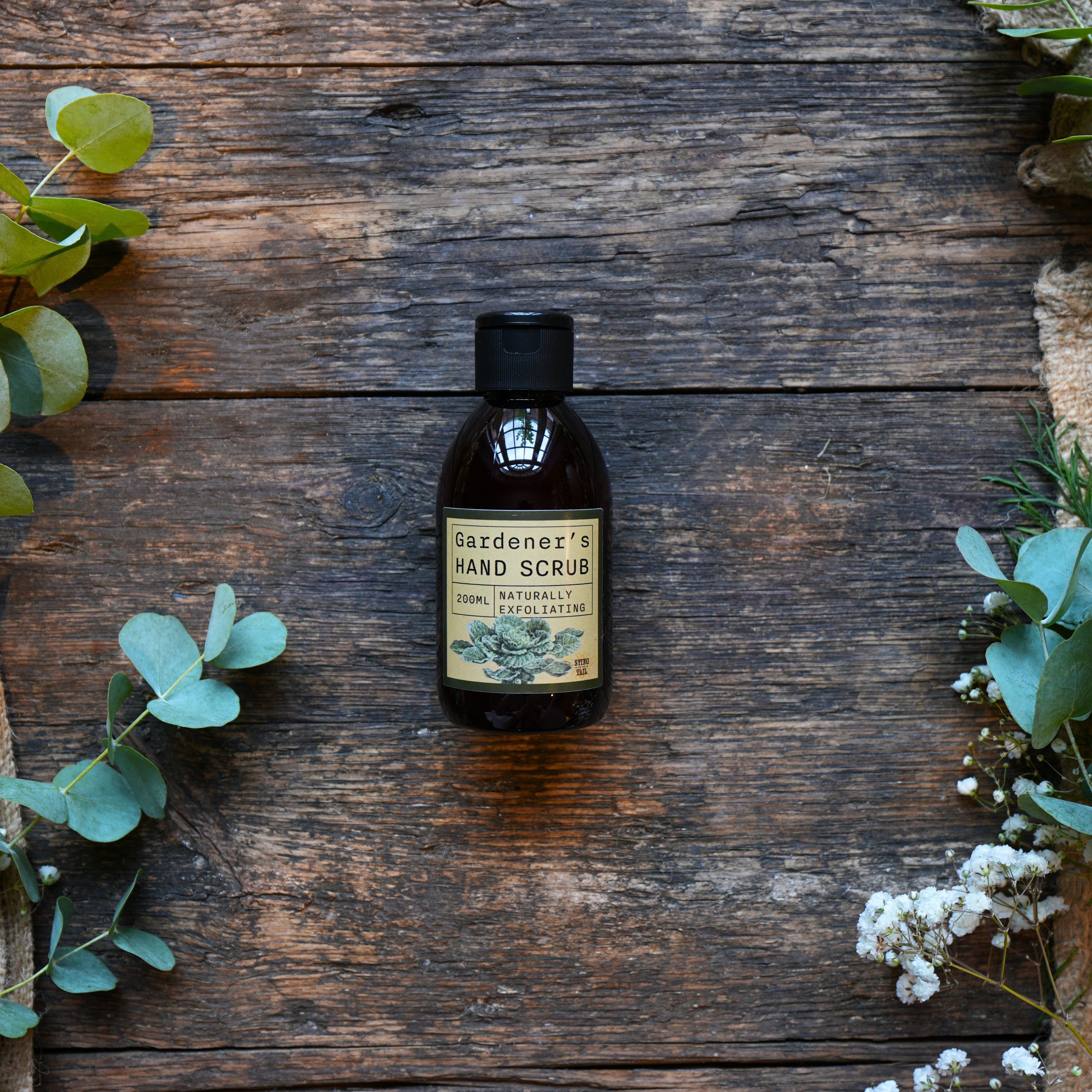 Gardener’s hand scrub